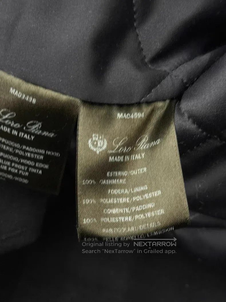 Loro Piana Loro Piana Blue Classic Fur Ski Jacket, Fur Collar is Cash Size L / US 10 / IT 46 - 6 Thumbnail