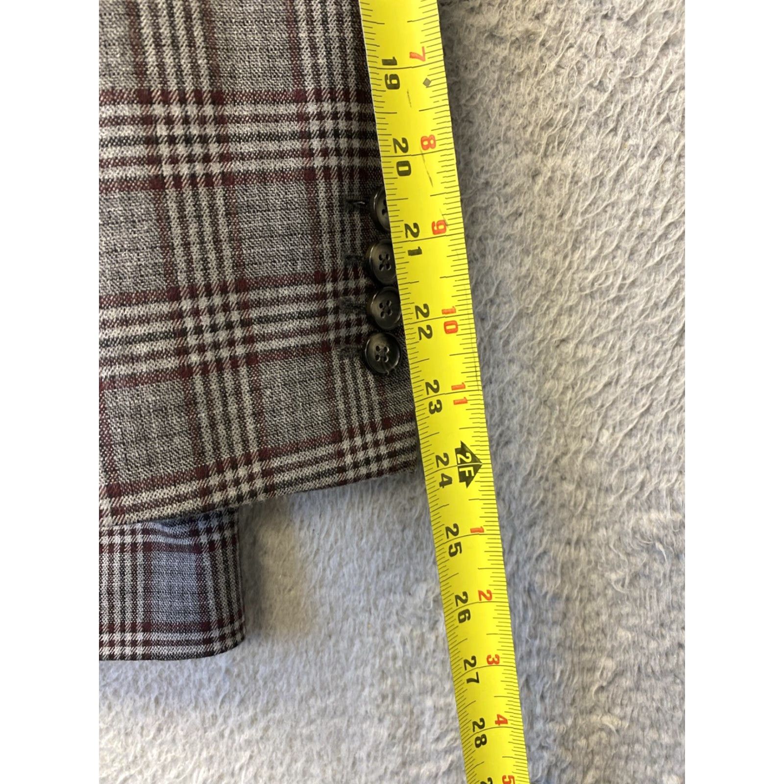 Murano Murano Rugby Blazer Jacket Polo Tweeted Glen Plaid 42R 135-8 Size US L / EU 52-54 / 3 - 7 Thumbnail