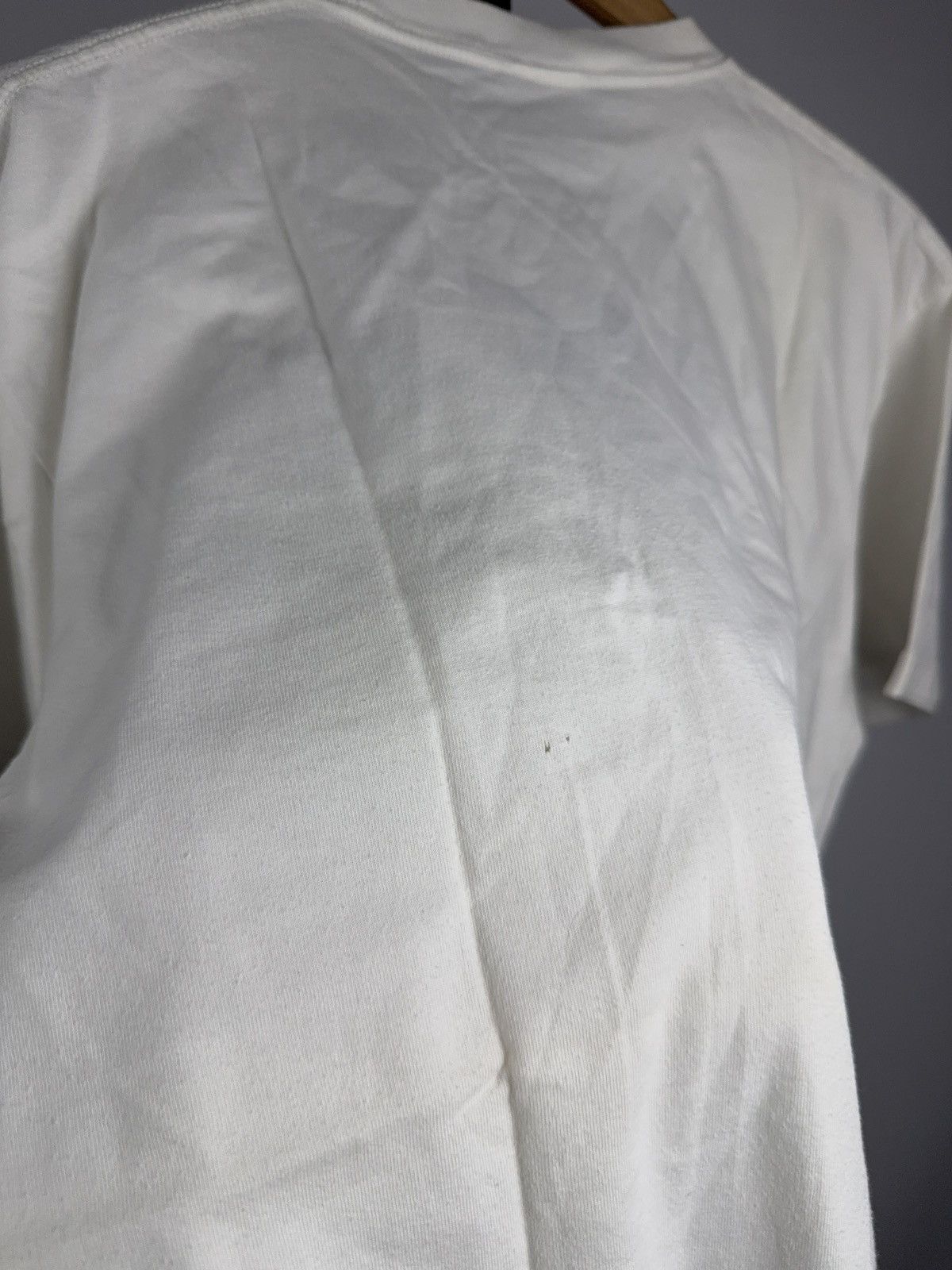Nike Vintage 90s Retro Nike Big Logo Swoosh T-Shirt White 90s Size US L / EU 52-54 / 3 - 18 Thumbnail