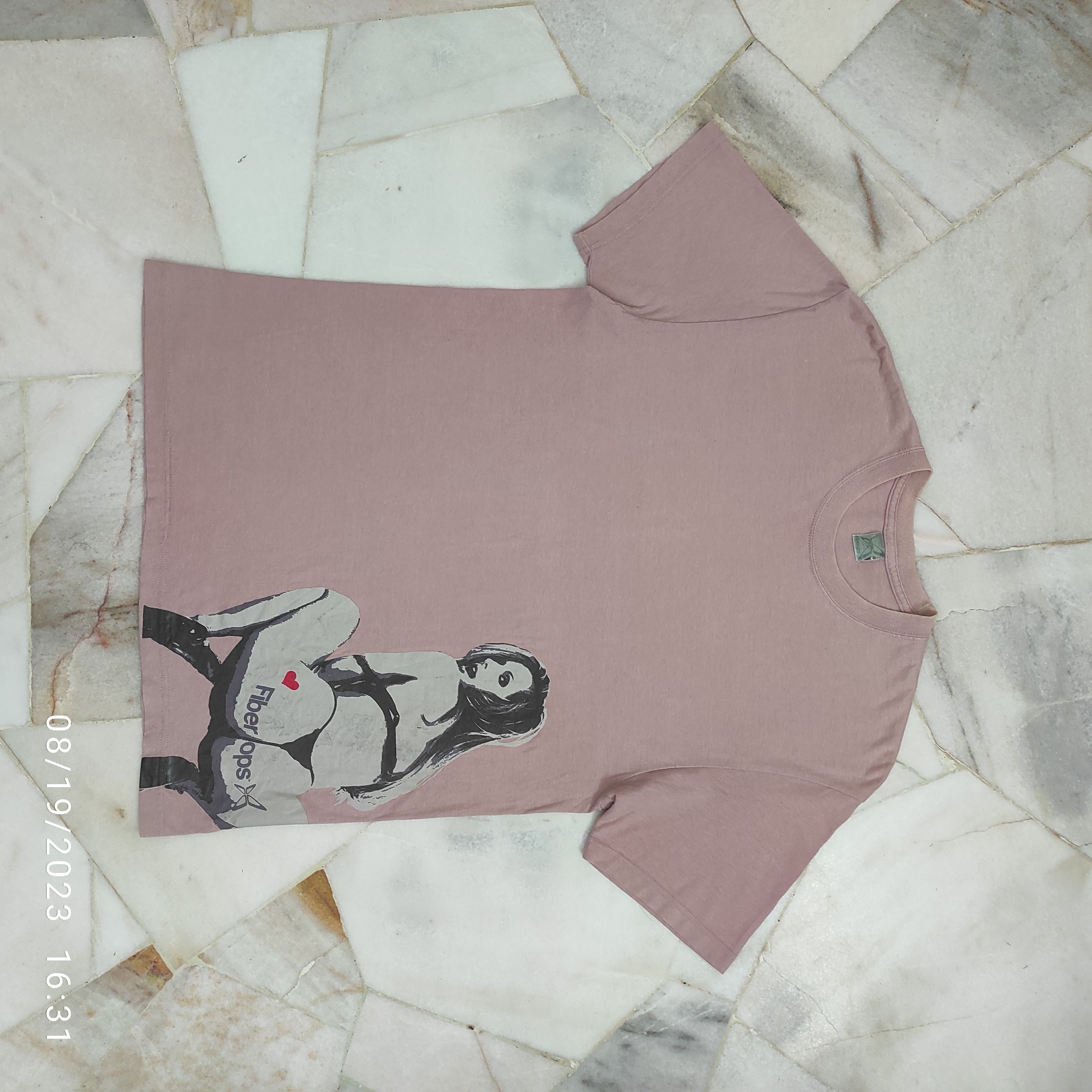Fiberops Vintage fw 2002 DEATH BEFORE DISHONOR TEE Size US L / EU 52-54 / 3 - 9 Thumbnail