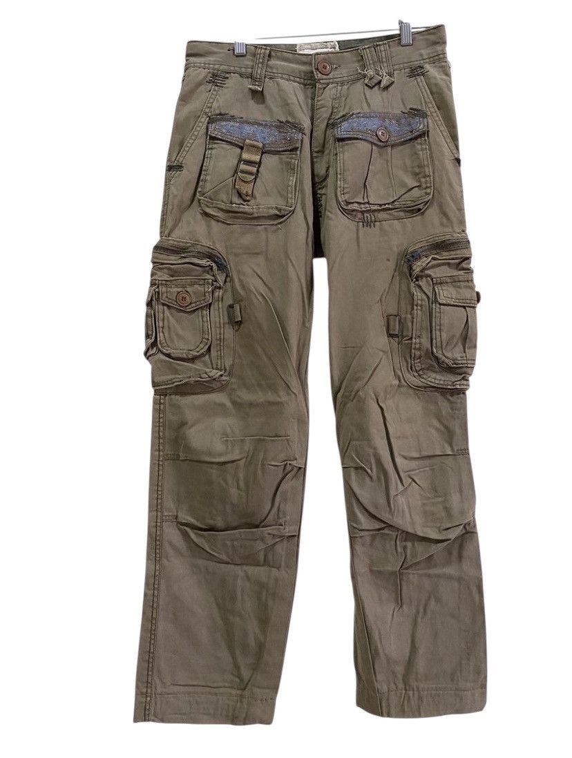 Hysteric Glamour No Brand Rare Design Tactical Multi Pocket Brown Cargo Army Size US 32 / EU 48 - 1 Thumbnail
