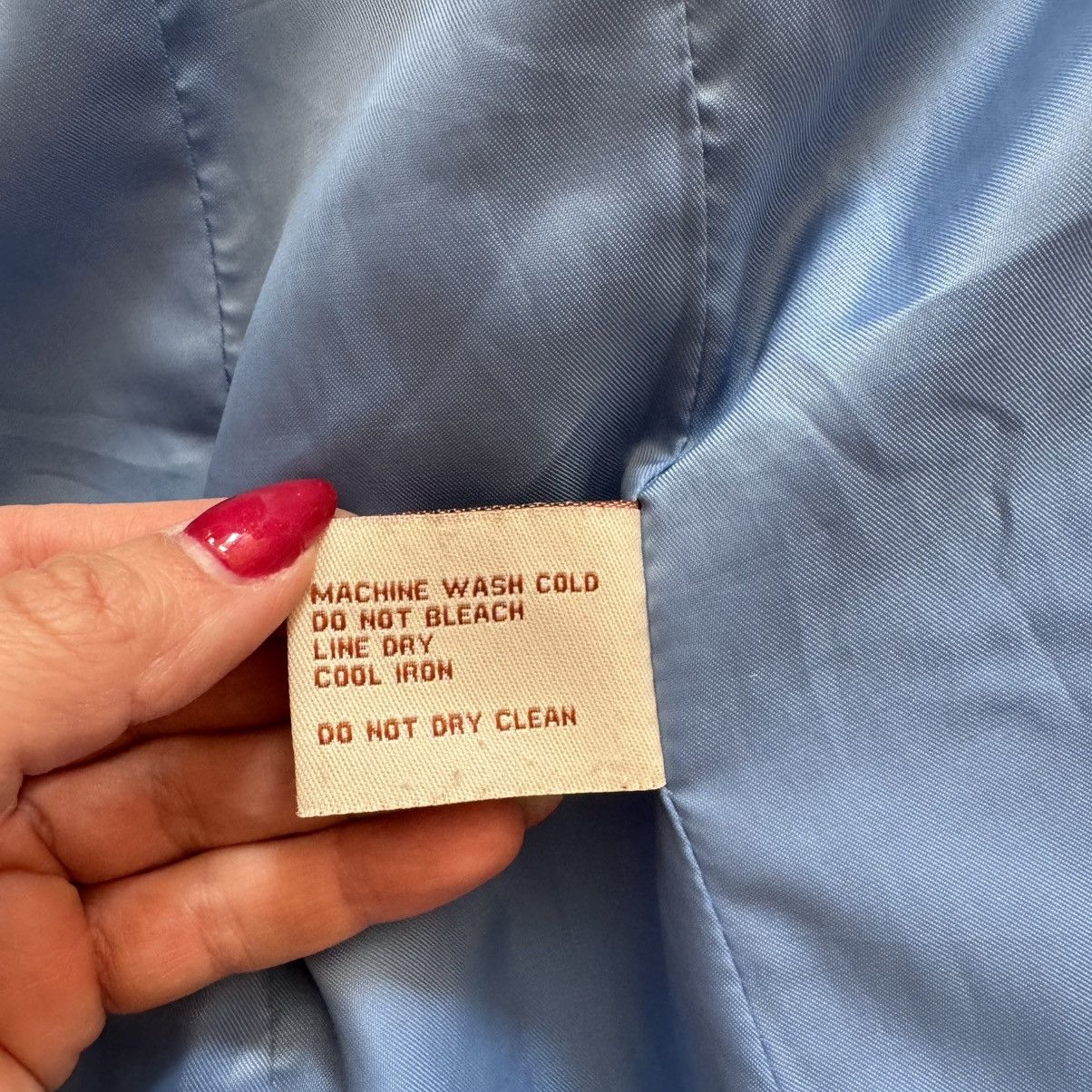 Michael Kors Michael Kors Parka Jacket Light Blue Coat Women's S/M Size M / US 6-8 / IT 42-44 - 5 Thumbnail