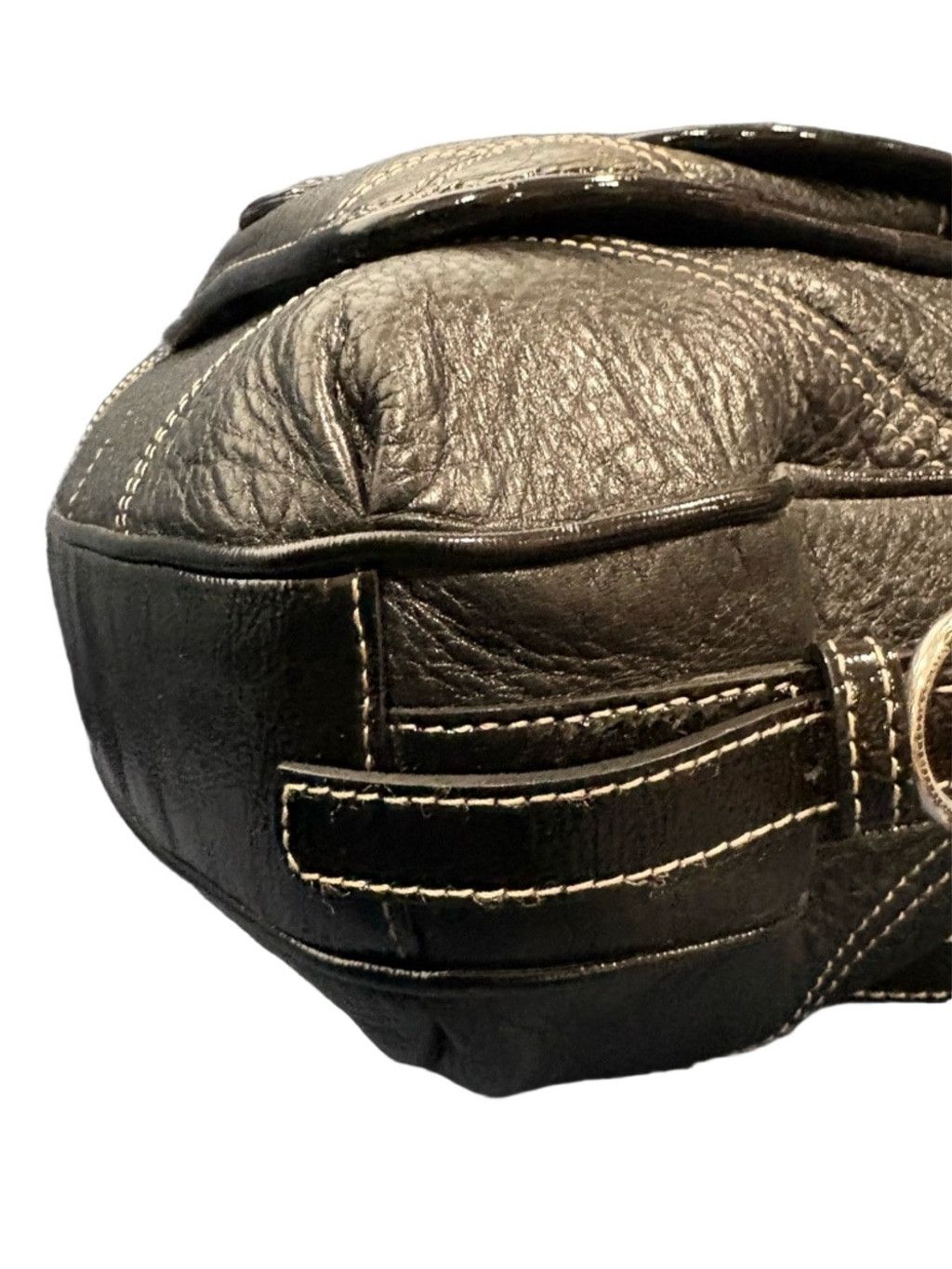 Brighton Brighton Black Leather Backpack Convertible Shoulder Bag Size ONE SIZE - 11 Thumbnail