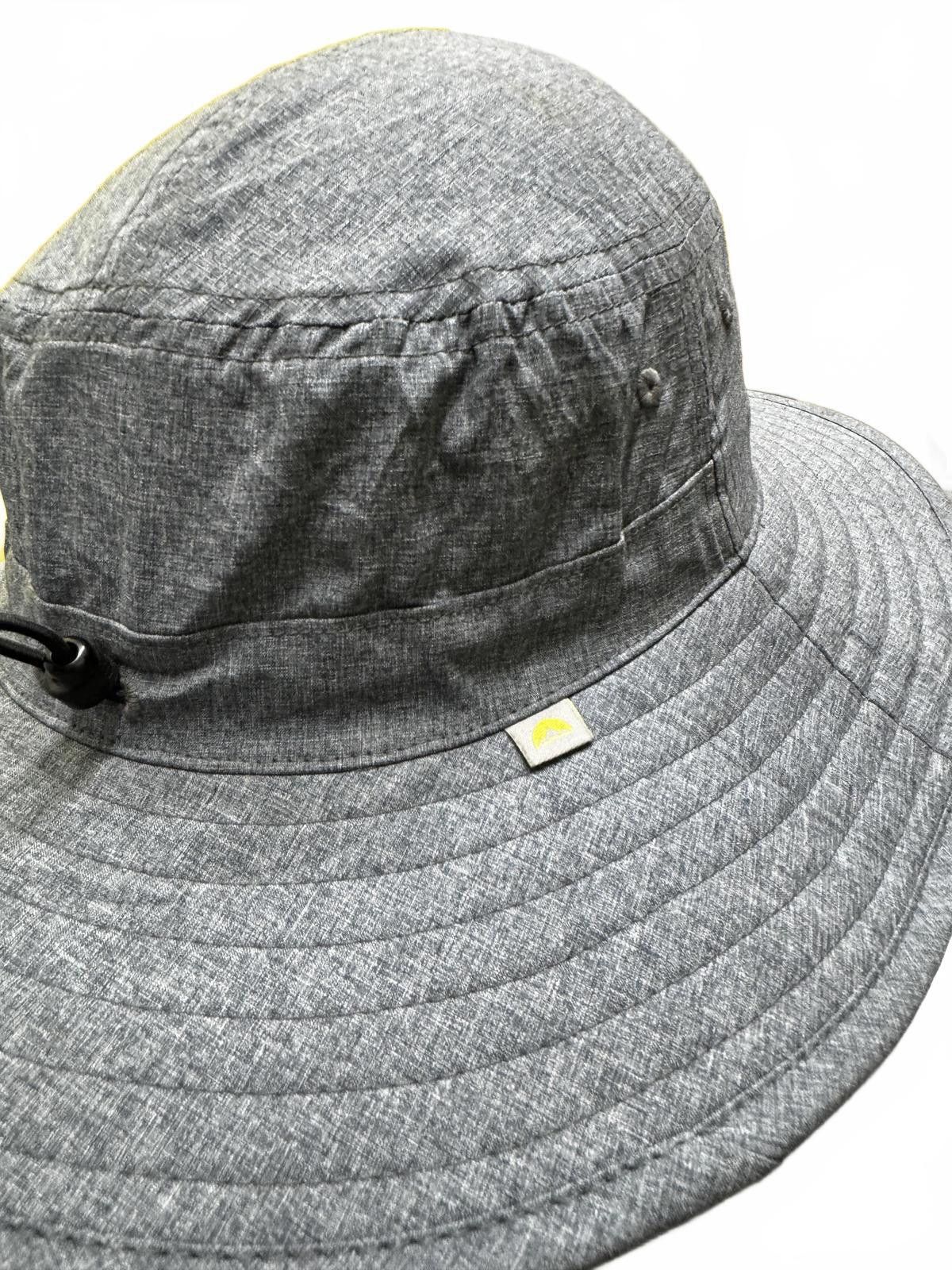 Unknown London Gray Outdoor Wide Brim Hat with Adjustable Chin Strap Size ONE SIZE - 4 Thumbnail