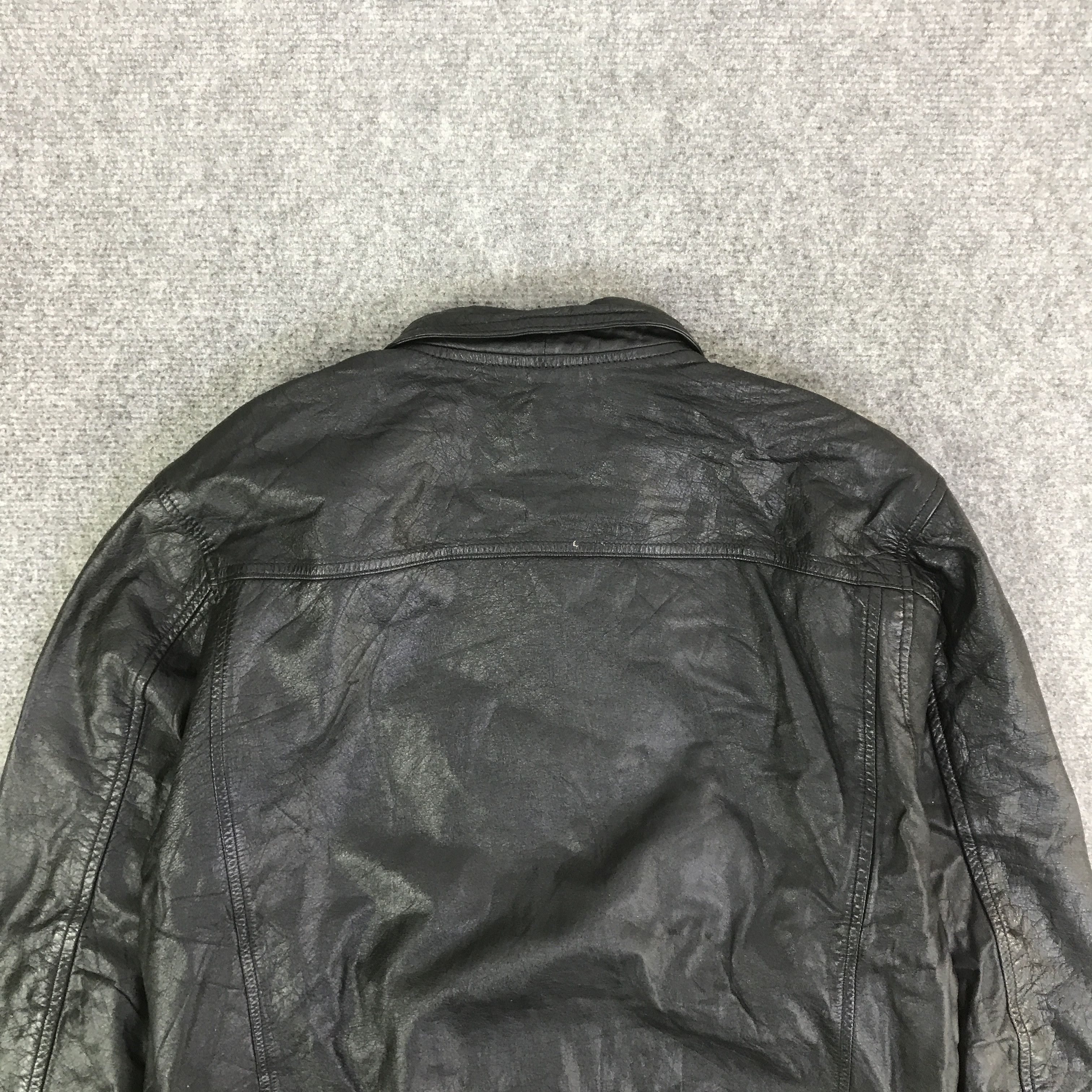 Japanese Brand JAPANESE BRAND LEATHER BOMBER JACKET K116B14 Size US L / EU 52-54 / 3 - 4 Thumbnail