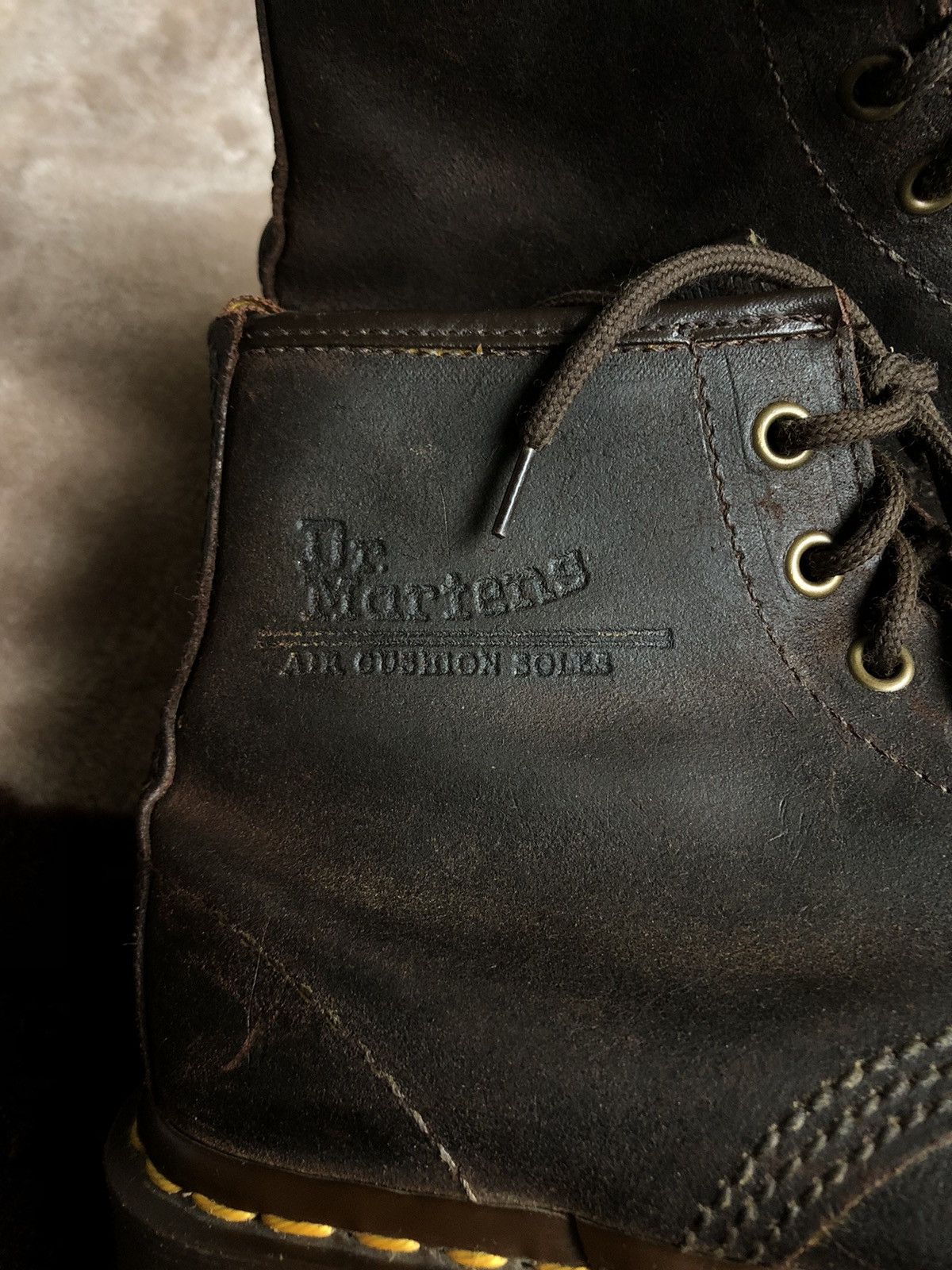 Dr. Martens × Vintage Vintage 90’s Made in England MIE Crazy Horse Dr Martens Size US 6 / IT 36 - 4 Thumbnail