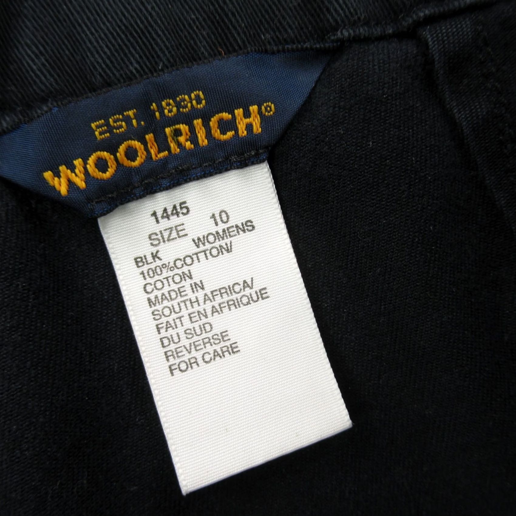 Vintage Woolrich Pants Women 10 Lightweight Straight Leg Chino Blue Shirt? Size 32" / US 10 / IT 46 - 3 Thumbnail