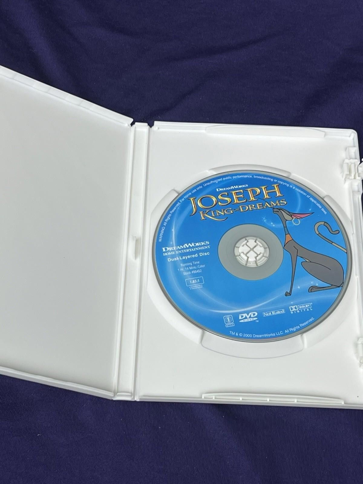 Other Joseph King of Dreams DVD Very Good Judith Light,Steven Size ONE SIZE - 4 Thumbnail