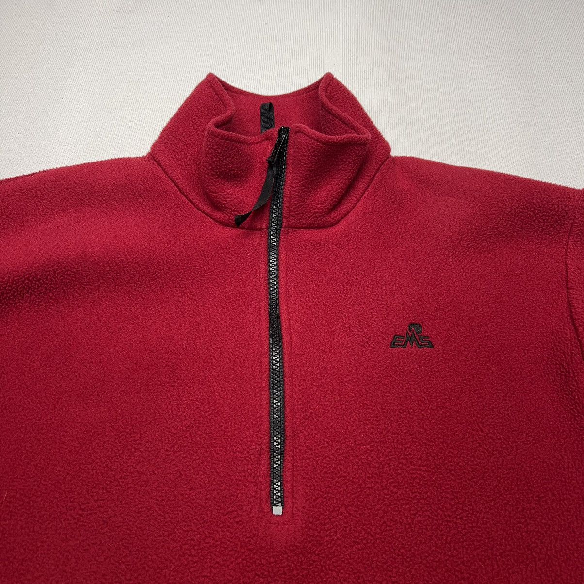 Eastern Mountain Sports × Vintage VTG Eastern Mountain Sports Fleece Red Sweater Full Zip Y2K Size XL / US 12-14 / IT 48-50 - 3 Thumbnail