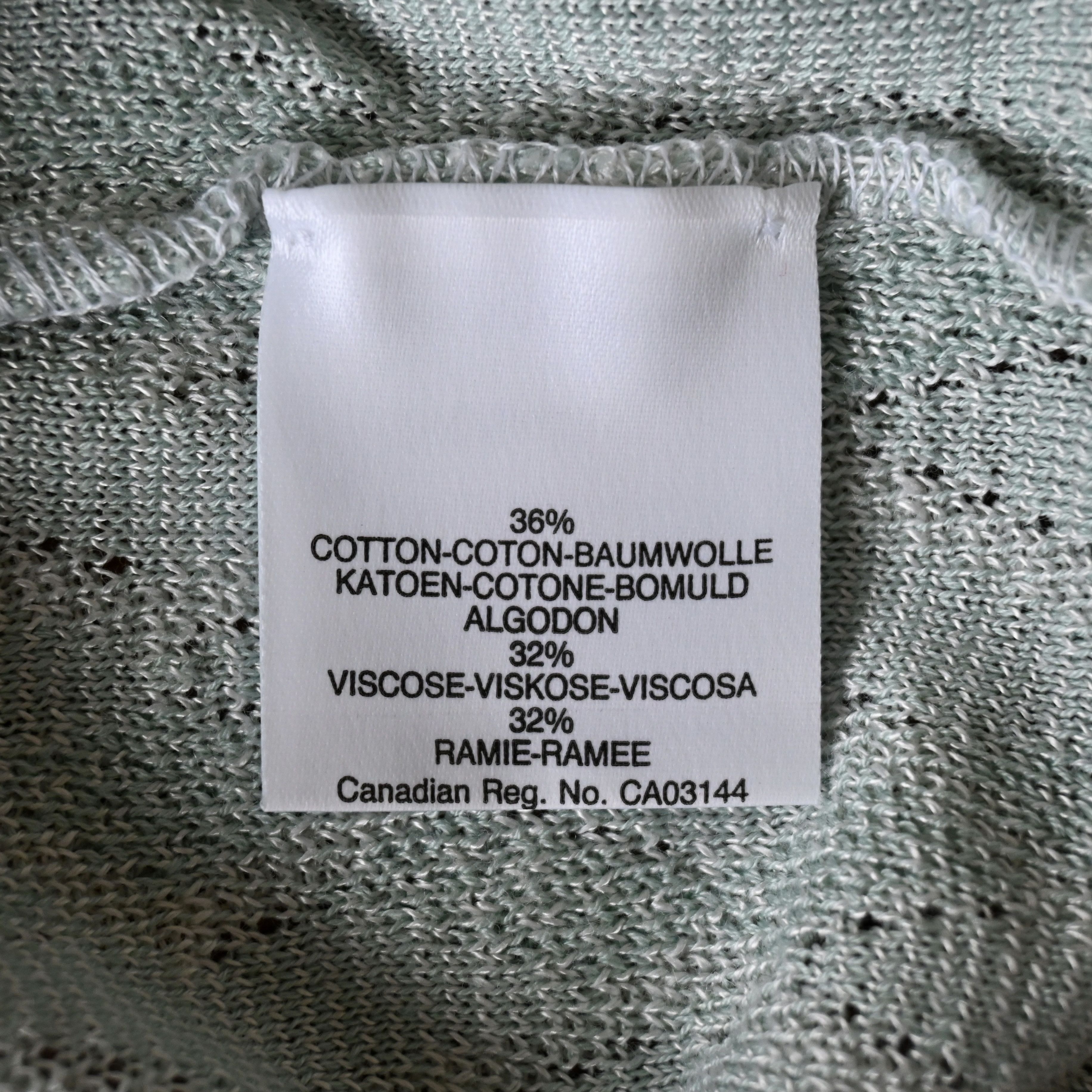 Jaeger VTG 1990s JAEGER cotton ramie blend sweater, made in England Size US L / EU 52-54 / 3 - 13 Thumbnail