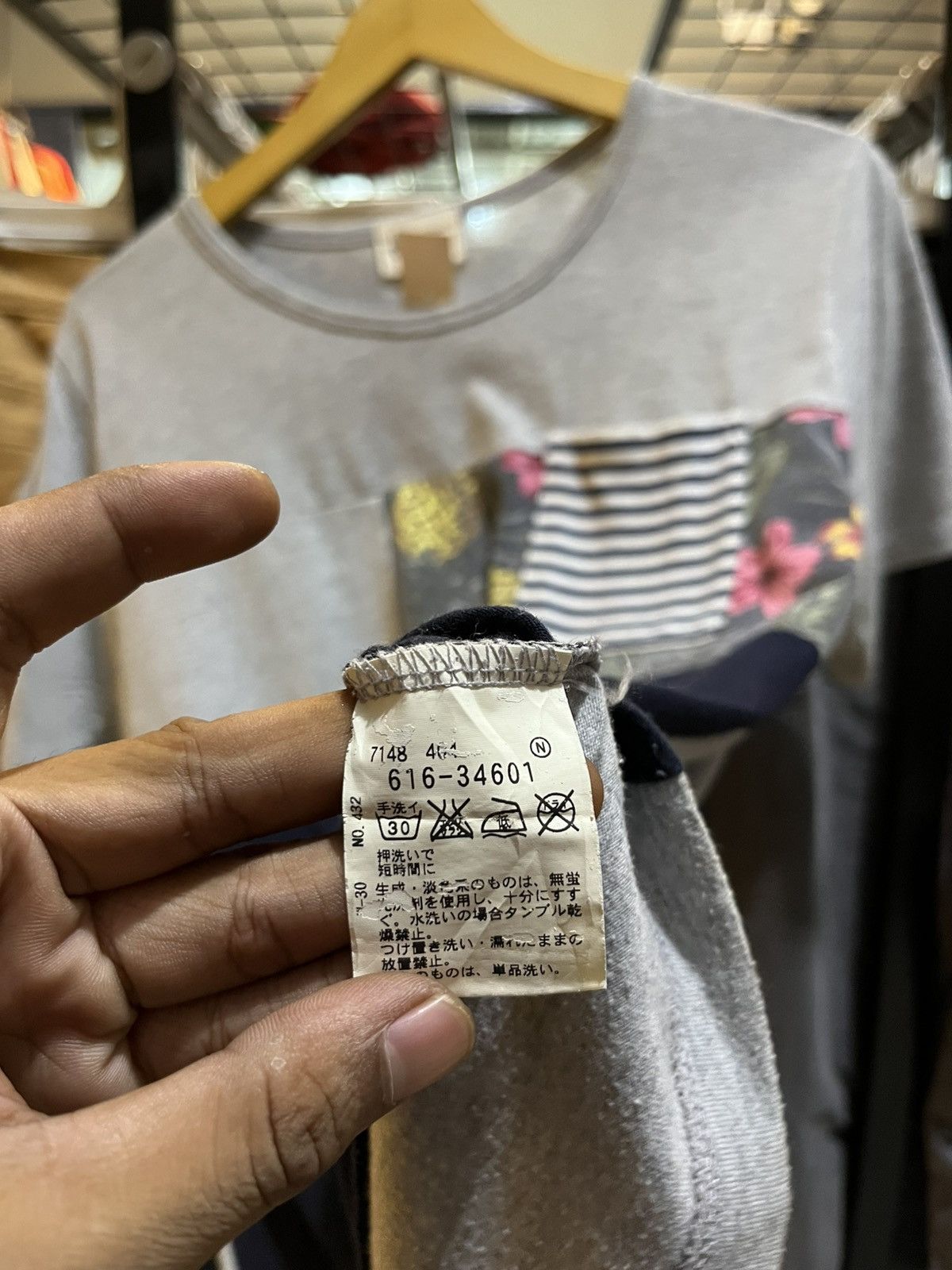 Takeo Kikuchi Takeo kikuchi pocket tee patchwork Size US M / EU 48-50 / 2 - 7 Thumbnail
