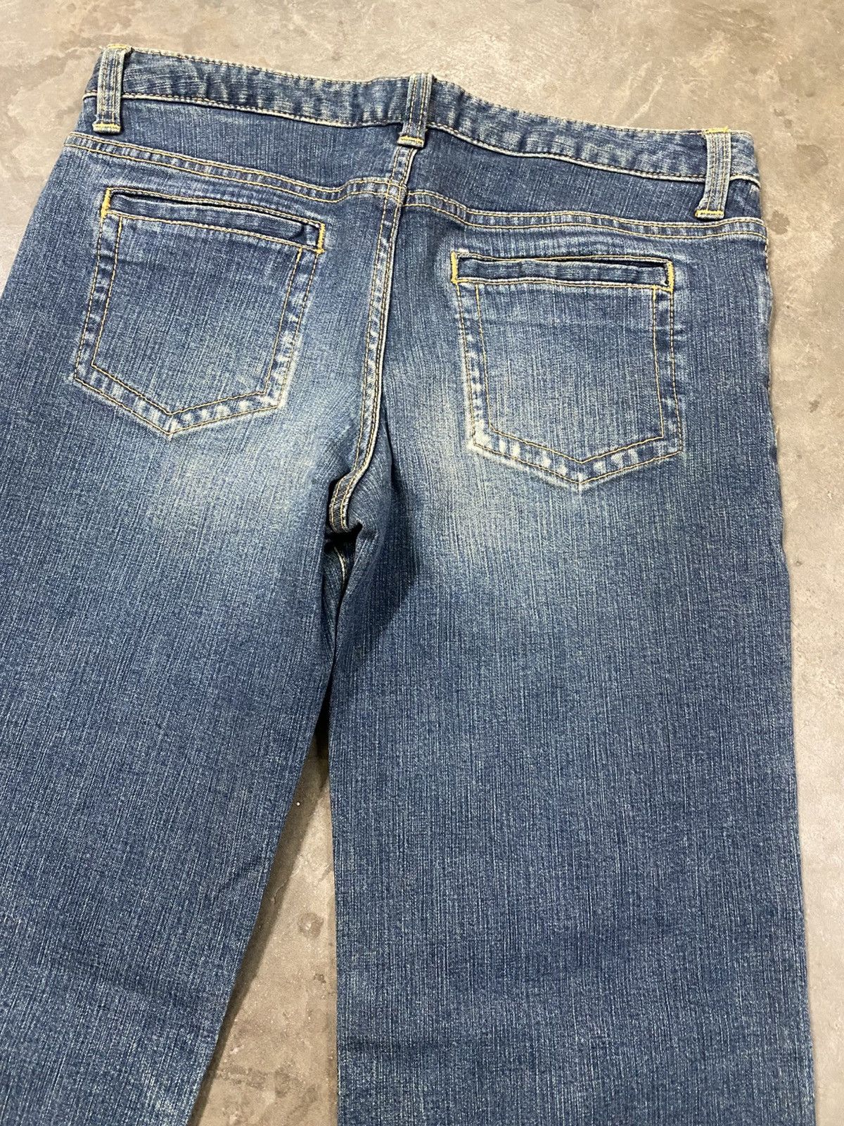Hysteric Glamour × Japanese Brand × Tornado Mart Flare Jeans Japan Beating Heart Flared Jeans @253 Size US 29 - 13 Thumbnail