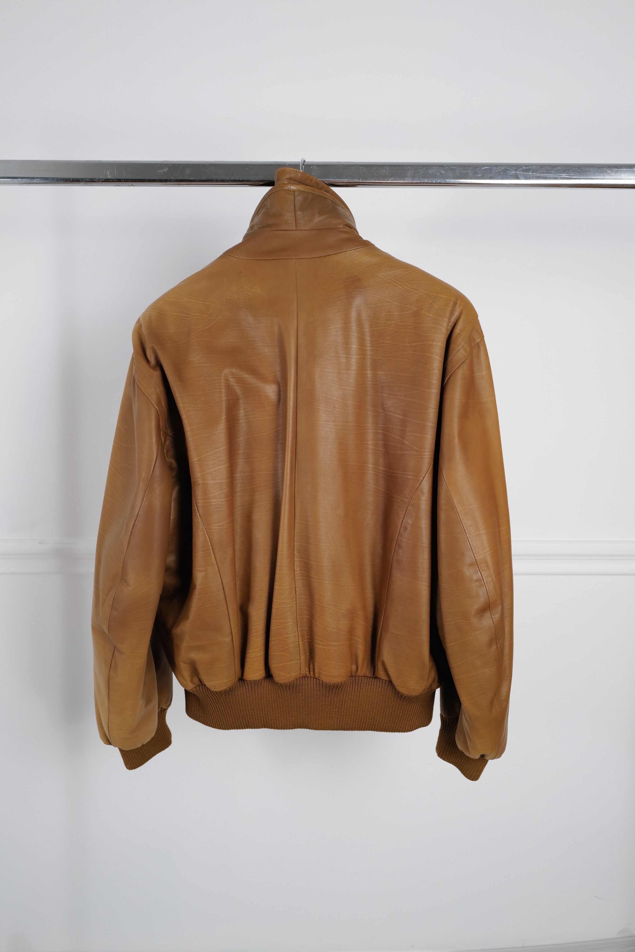 Kiton KITON LEATHER JACKET Size US XL / EU 56 / 4 - 6 Thumbnail