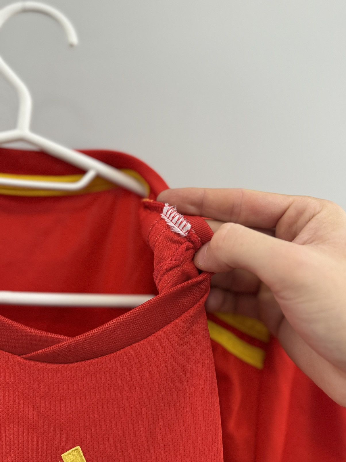 Adidas Red Yellow Adidas Spain Spanish Soccer Jersey Kit Size US M / EU 48-50 / 2 - 6 Thumbnail