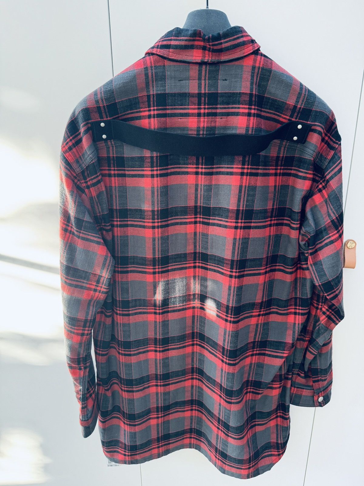Rick Owens Drkshdw TYRONE PLAID - flannel japan Size US L / EU 52-54 / 3 - 2 Thumbnail