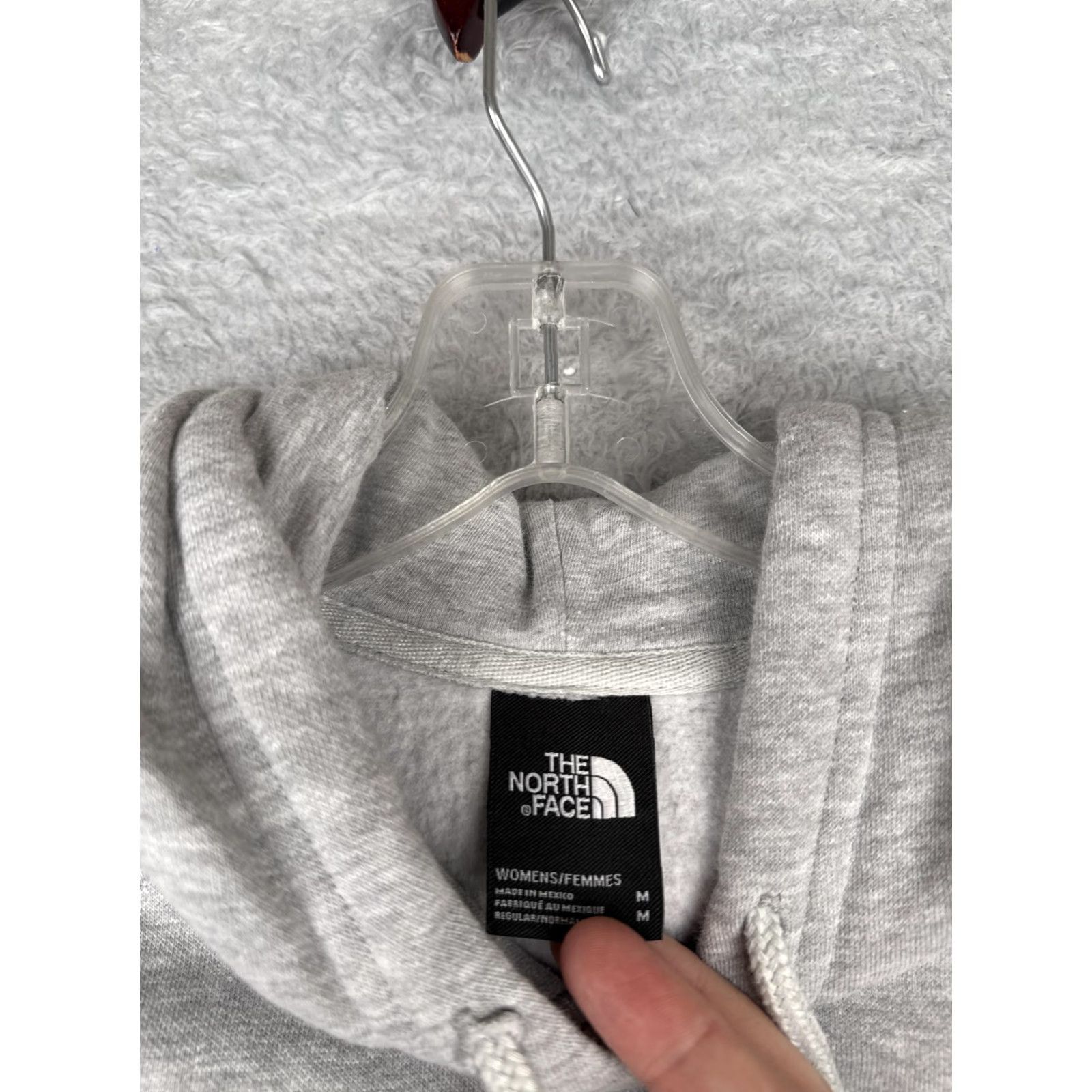 The North Face The North Face Hoodie Womens M Gray Raglan Graphic Pullover Camping Tent Hoodie Female Medium Graphic Print} Size M / US 6-8 / IT 42-44 - 7 Thumbnail