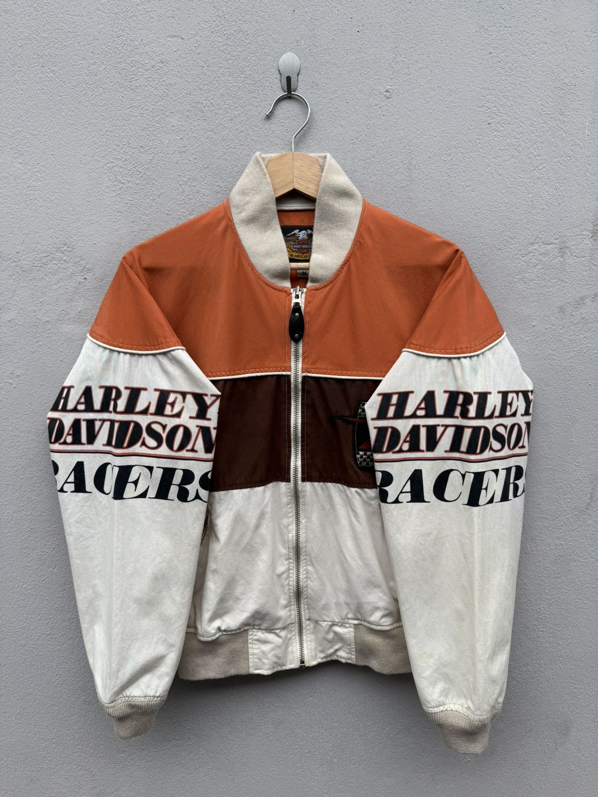 Harley Davidson 🔥RARE🔥 Vintage 90’s HARLEY DAVIDSON Racers “STAFF” Jacket Size US L / EU 52-54 / 3 - 2 Thumbnail