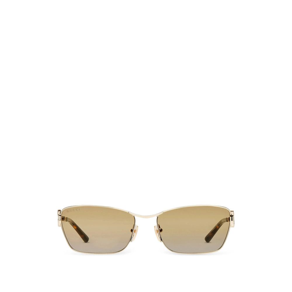 Gucci Gucci GOLD Sunglasses Size ONE SIZE - 1 Thumbnail