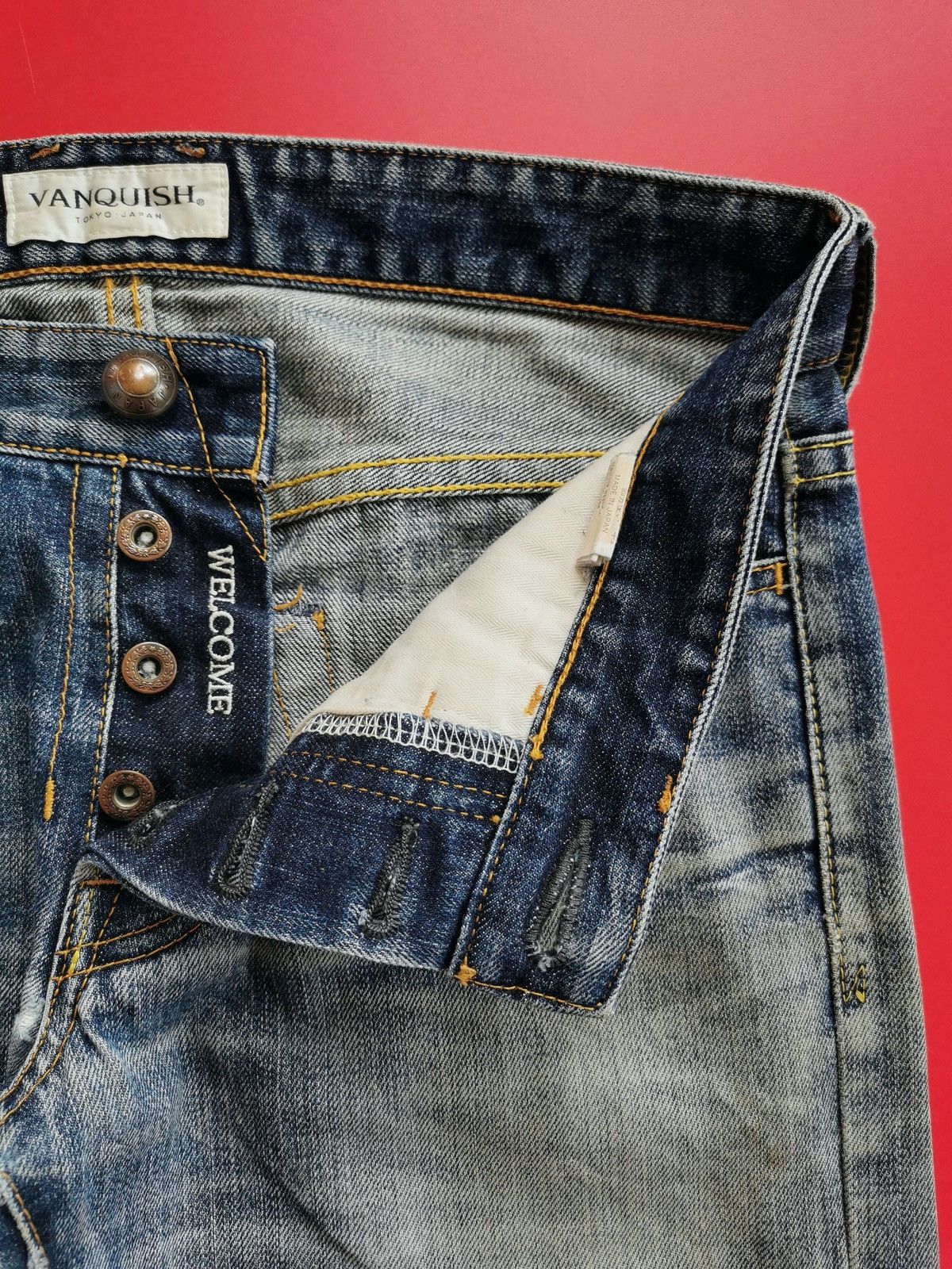 Vanquish Vanquish Bootcut Distressed Jeans Size US 30 / EU 46 - 3 Thumbnail