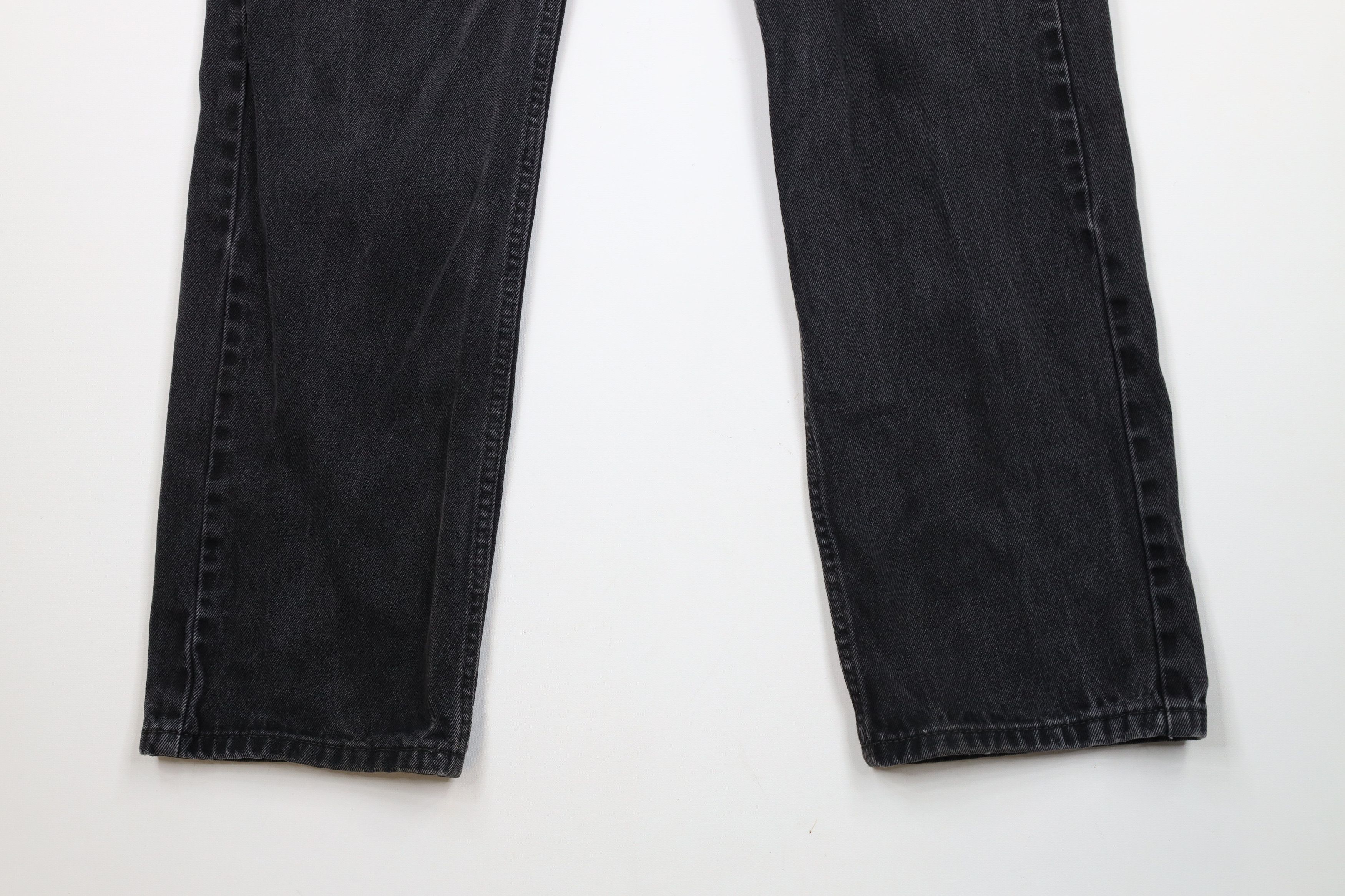 Levi's × Vintage Vintage Y2K Levis 505 Regular Fit Denim Jeans Black Cotton Size US 36 / EU 52 - 4 Thumbnail