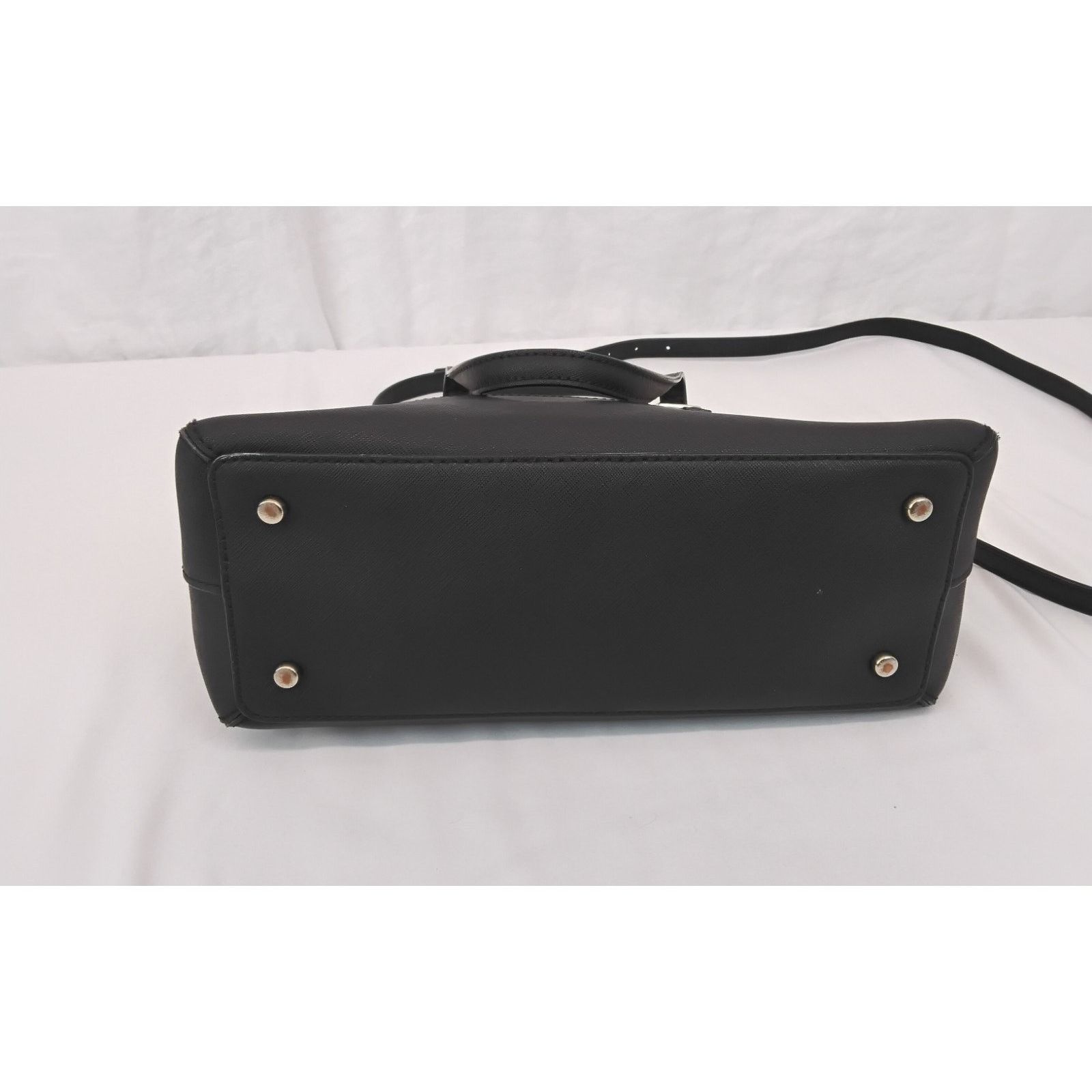 Kate Spade Kate Spade Convertible Satchel Handbag Purse Black/White Size ONE SIZE - 5 Thumbnail