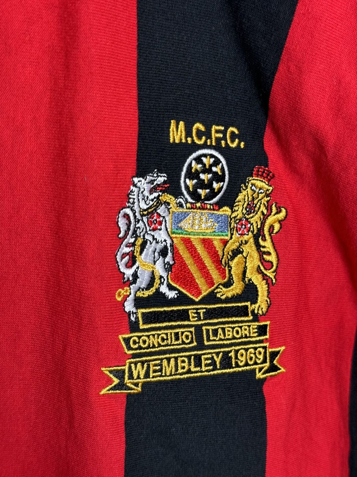 Other Manchester City 1969 FA Cup Football Long Sleeve Jersey Size US S / EU 44-46 / 1 - 3 Thumbnail
