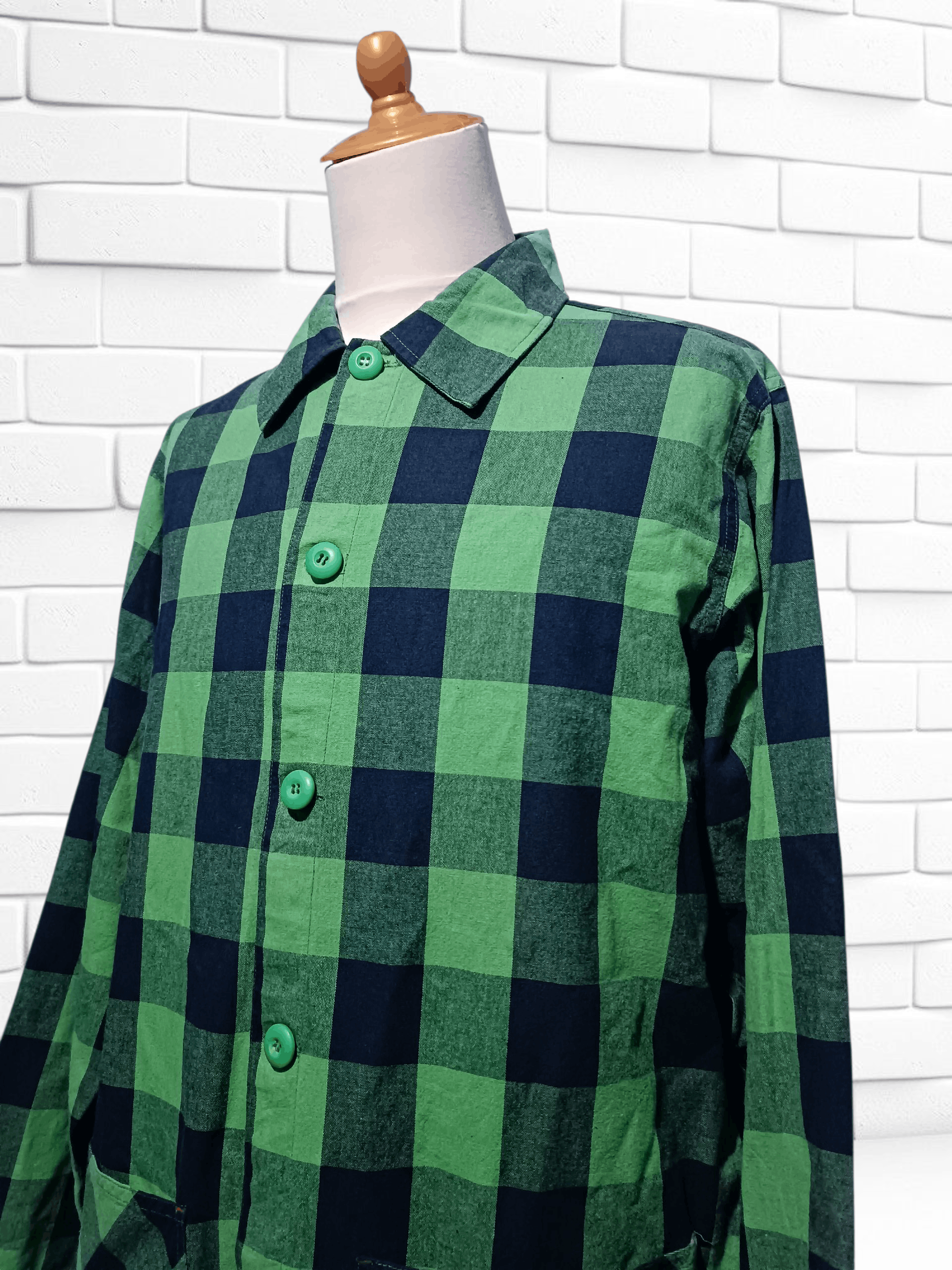 Japanese Brand Japanese Buffalo Check Shirt Size US L / EU 52-54 / 3 - 2 Thumbnail