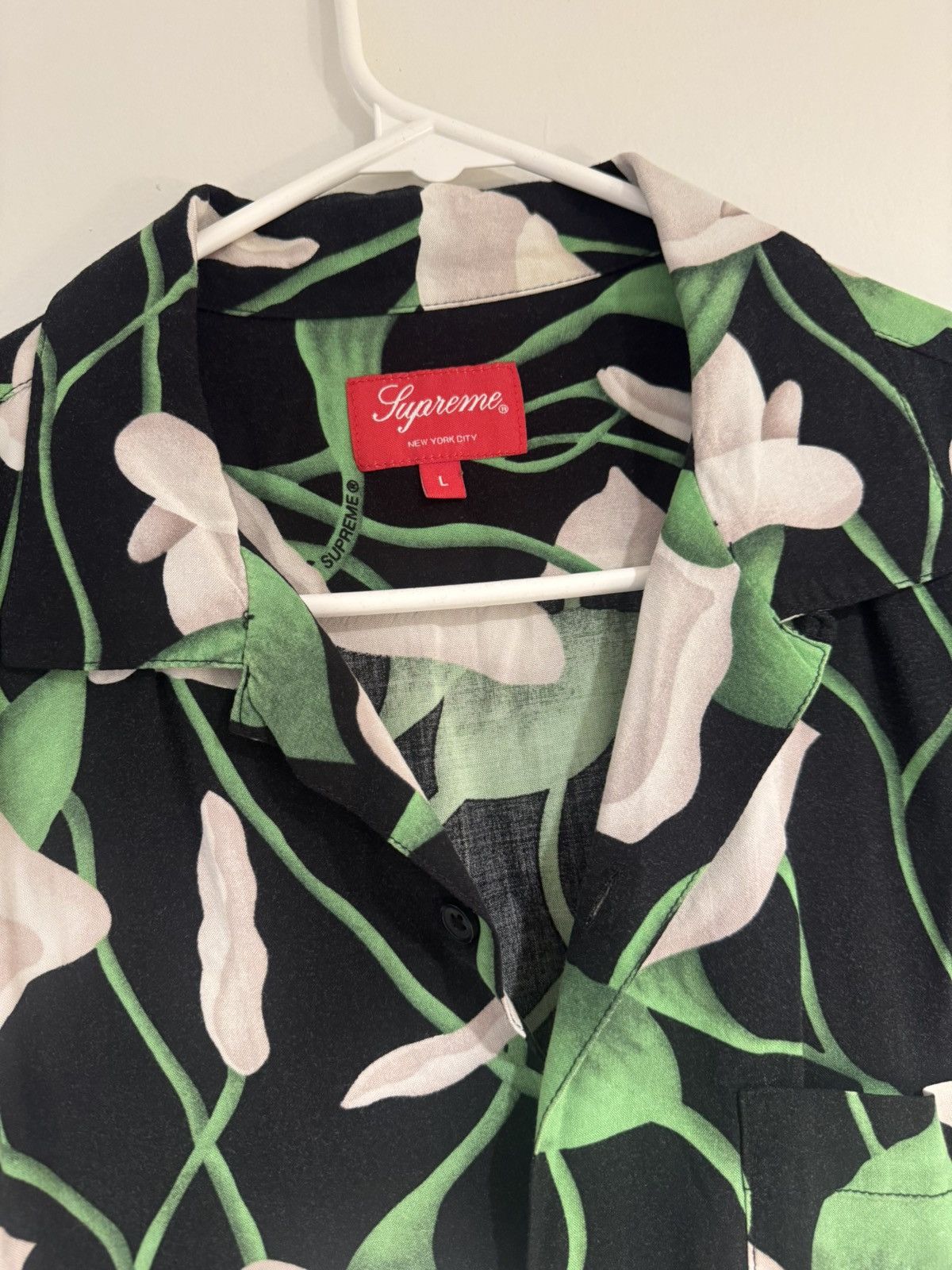 L】Supreme Lily Rayon Shirt