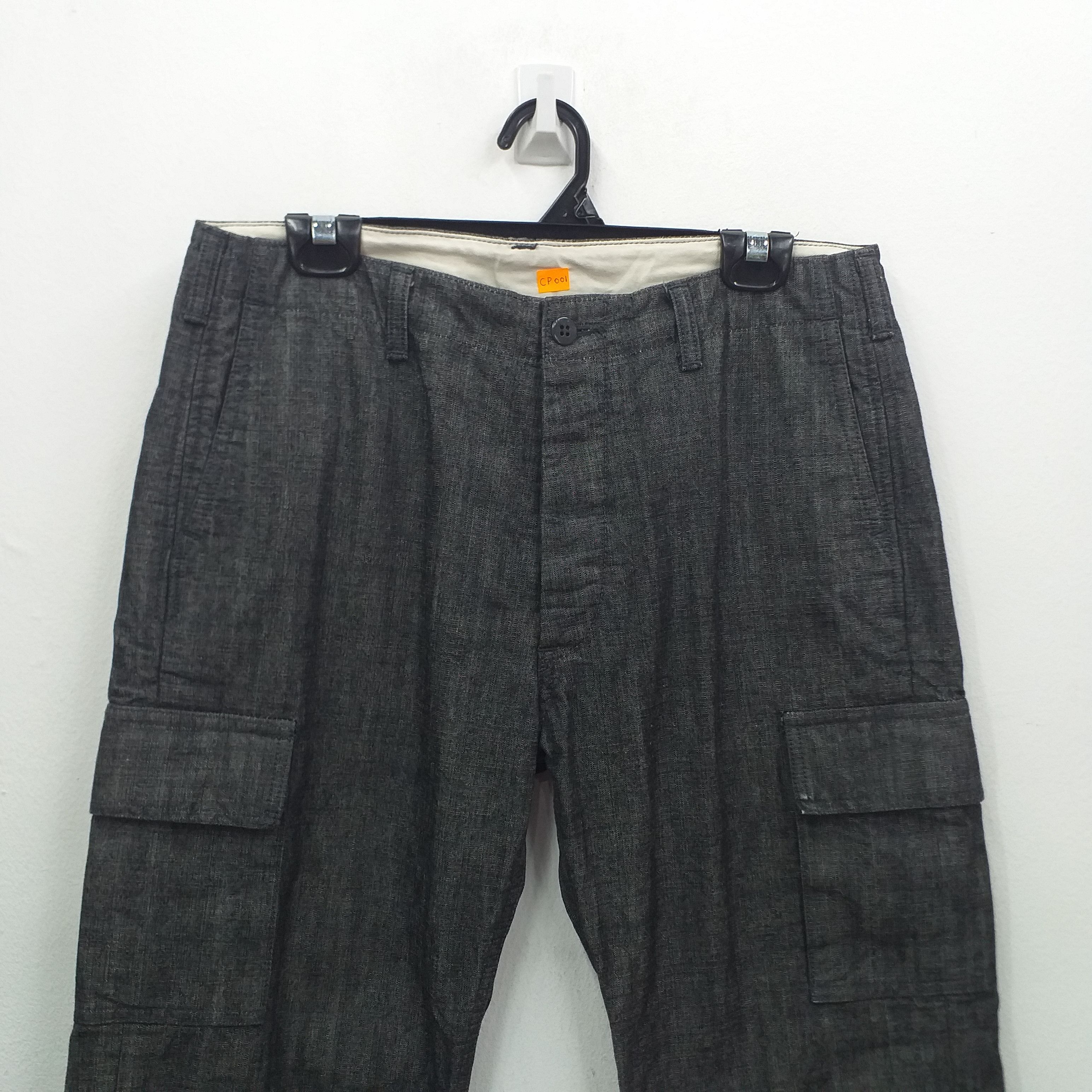 Japanese Brand Anthorogy Japanese Brand Cargo Pocket Pants -CP001 Size US 32 / EU 48 - 3 Thumbnail
