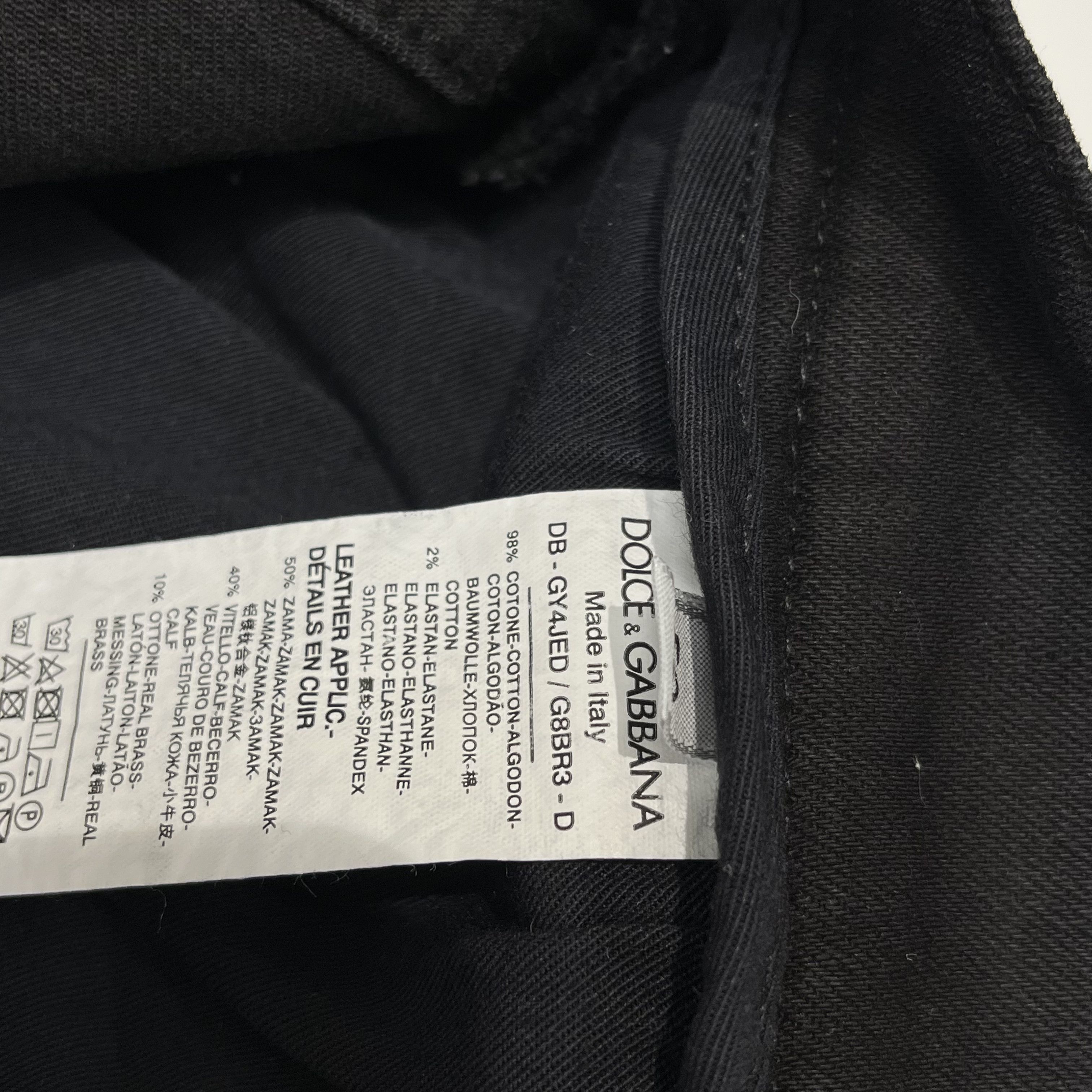 Dolce & Gabbana Dolce & Gabbana Denim Shorts Black Size US 36 / EU 52 - 6 Thumbnail