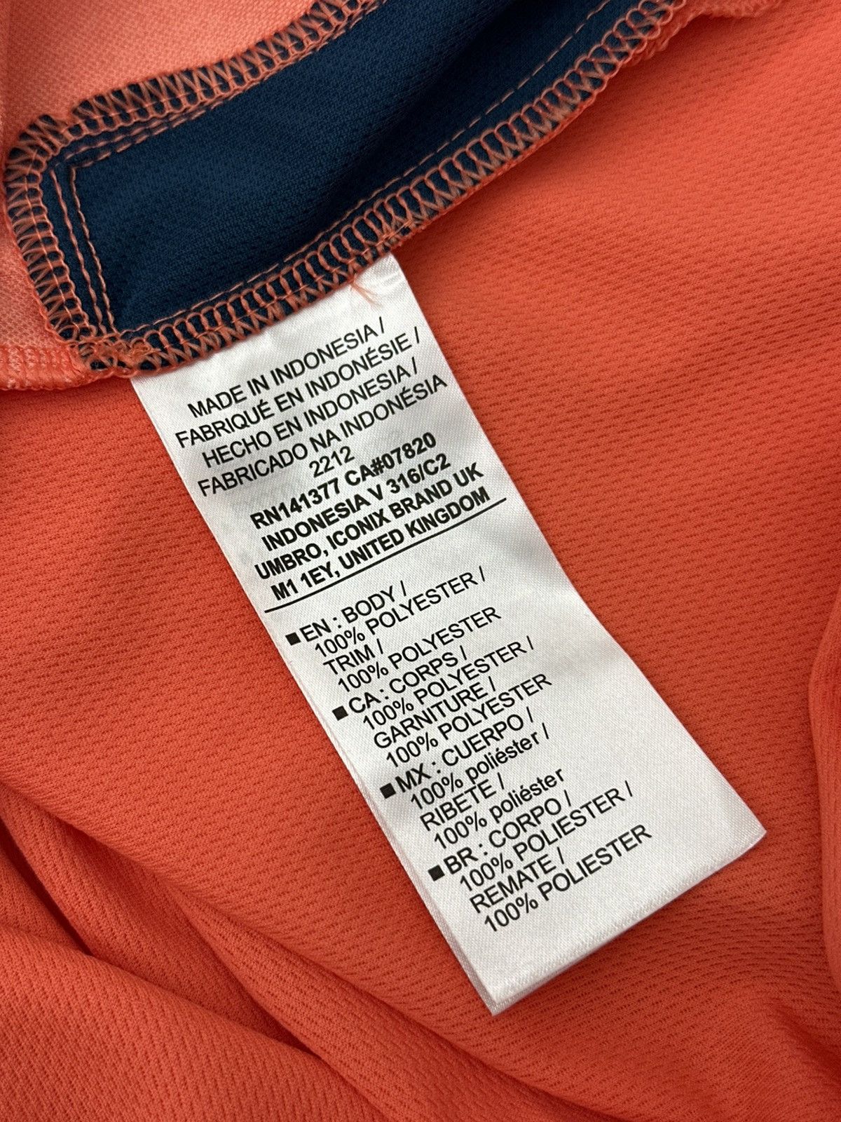 Umbro Everton FC 2019/20 Third Jersey Coral/Orange Umbro Sportpesa Size US S / EU 44-46 / 1 - 10 Thumbnail