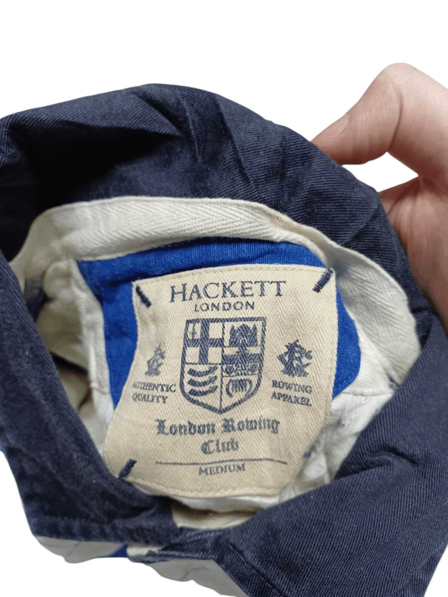 Hackett FIRE VINTAGE CHIEF KEEF HACKETT EMBROIDERED LOGO RUGBY SHIRT Size US M / EU 48-50 / 2 - 5 Thumbnail