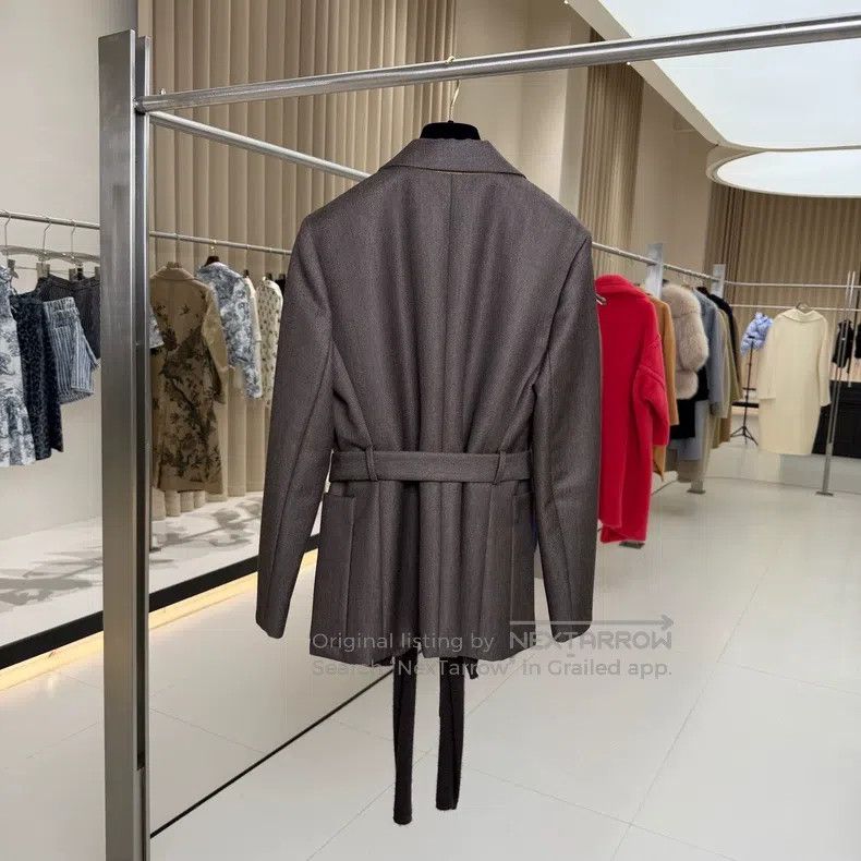 Hermes Hermes Wool Blended Lining Silk Blended Fabric Suit Jacket Size XS / US 0-2 / IT 36-38 - 3 Thumbnail