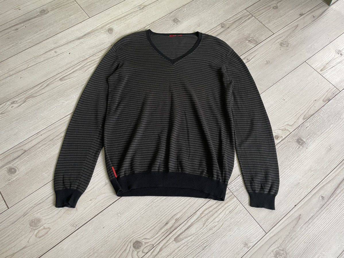 Prada Prada Red Tab Sweater Size US L / EU 52-54 / 3 - 6 Thumbnail