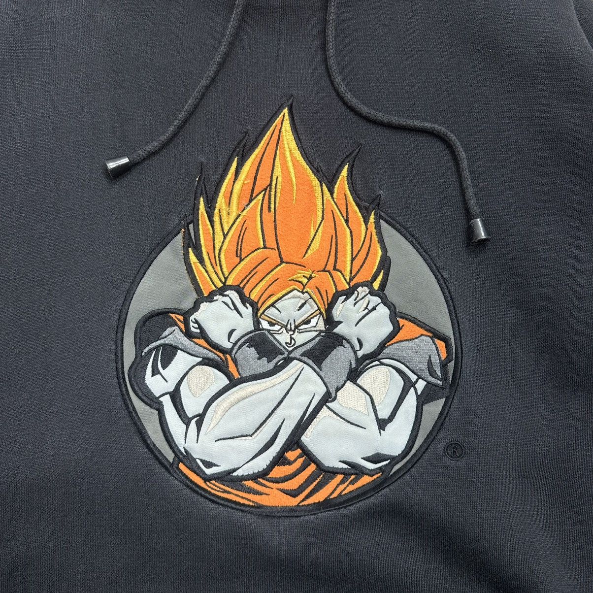 Anime Rare Dragonball Z Goku 2001 Vintage Sunfaded Hoodie Anorak Size US L / EU 52-54 / 3 - 8 Thumbnail