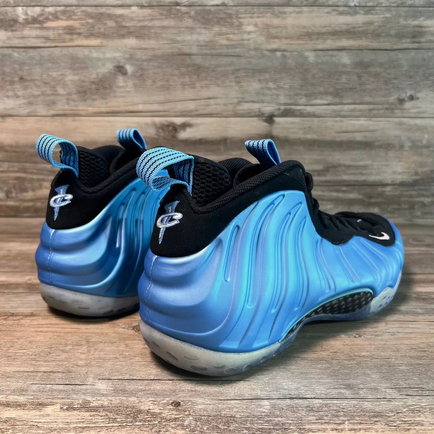 Nike Nike Air Foamposite One 314996-402 44 Blue Worn 1x Size US 10 / EU 43 - 3 Thumbnail