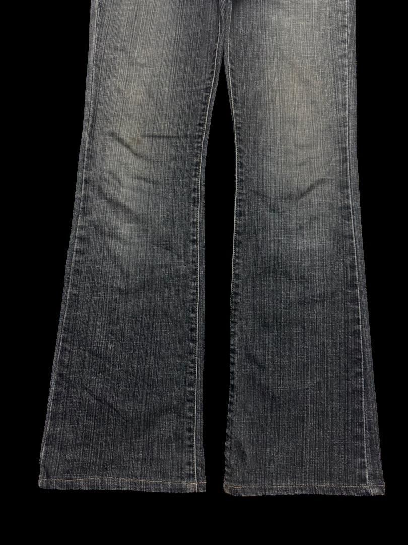 Tornado Mart FLARED 90’s Style Wrangler Buffalo Mudwash Western Jeans Size US 27 - 8 Thumbnail