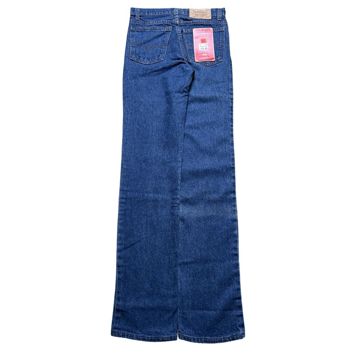 Levi's Vintage 80's Levi's 705 Student Straight Leg Jeans 26X31 NOS Size 26" / US 2 / IT 38 - 2 Thumbnail