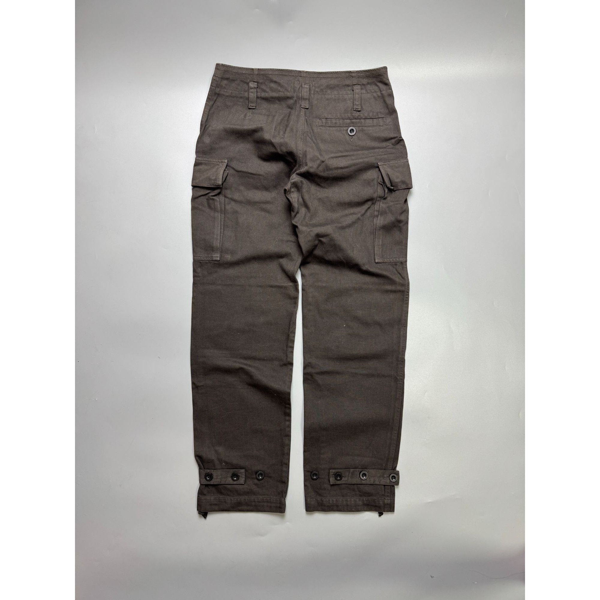 Japanese Brand SiSii Made in Japan Military Cargo Pants (Y1157) Size US 30 / EU 46 - 10 Thumbnail
