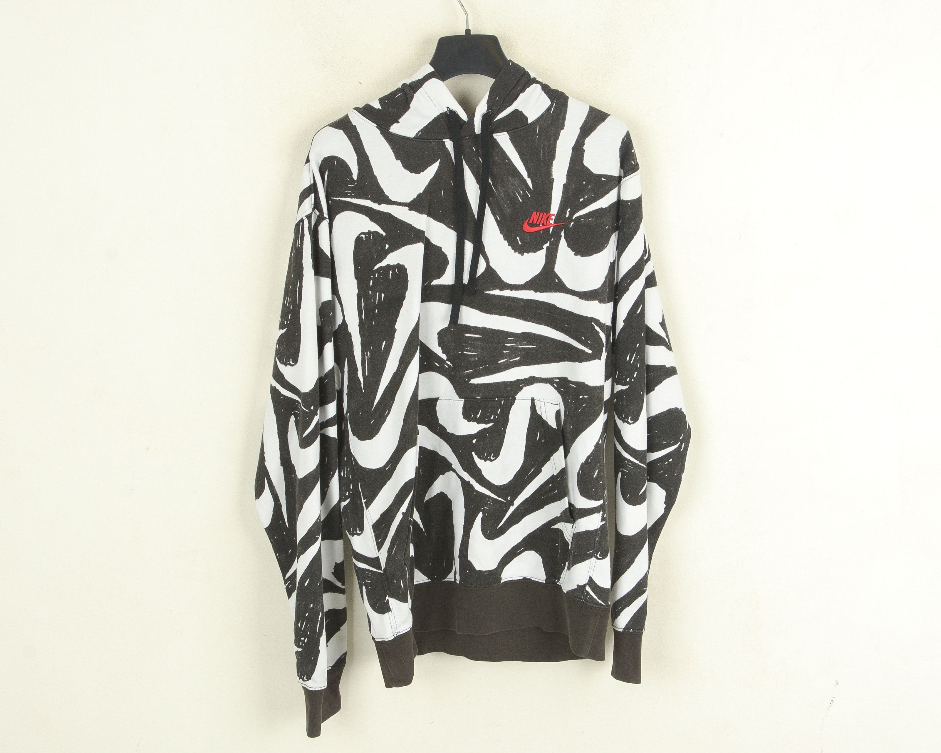 Nike NSW Club Mens S Hoodie Jumper Zebra Logo Multicolor Size US S / EU 44-46 / 1 - 1 Thumbnail