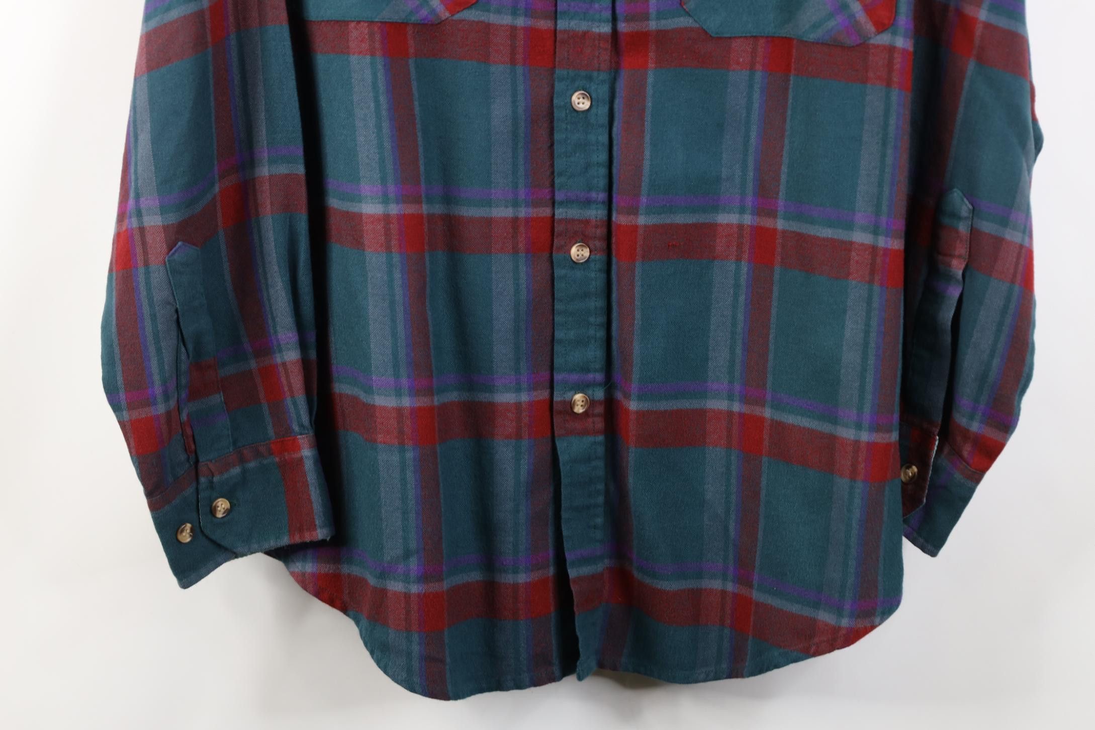 Vintage Vintage 80s 90s Streetwear Pocket Knit Collared Button Shirt Size US M / EU 48-50 / 2 - 3 Thumbnail