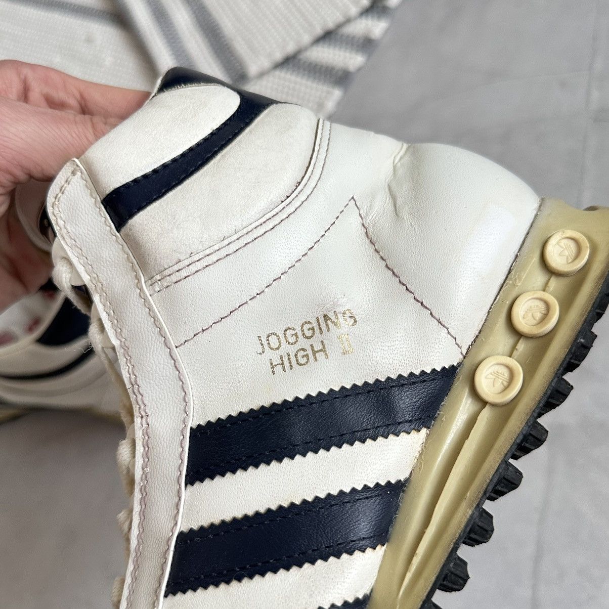 Adidas Vintage 80s Adidas Jogging High 2 Sneakers Boots Slovenia Size US 7 / EU 40 - 20 Thumbnail