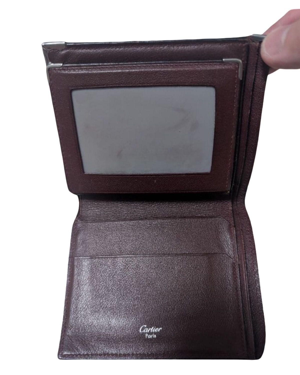 Cartier 🔥RARE🔥 Cartier Leather Wallet Size ONE SIZE - 3 Thumbnail