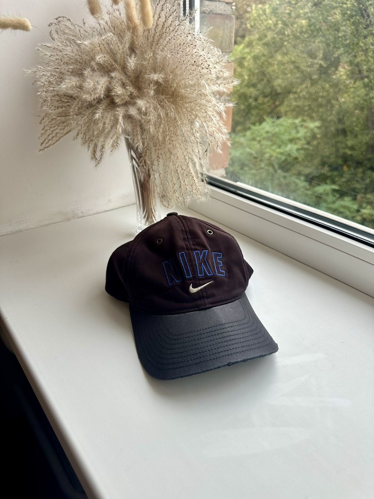 Nike Vintage Nike Cap Big Logo Size ONE SIZE - 3 Thumbnail