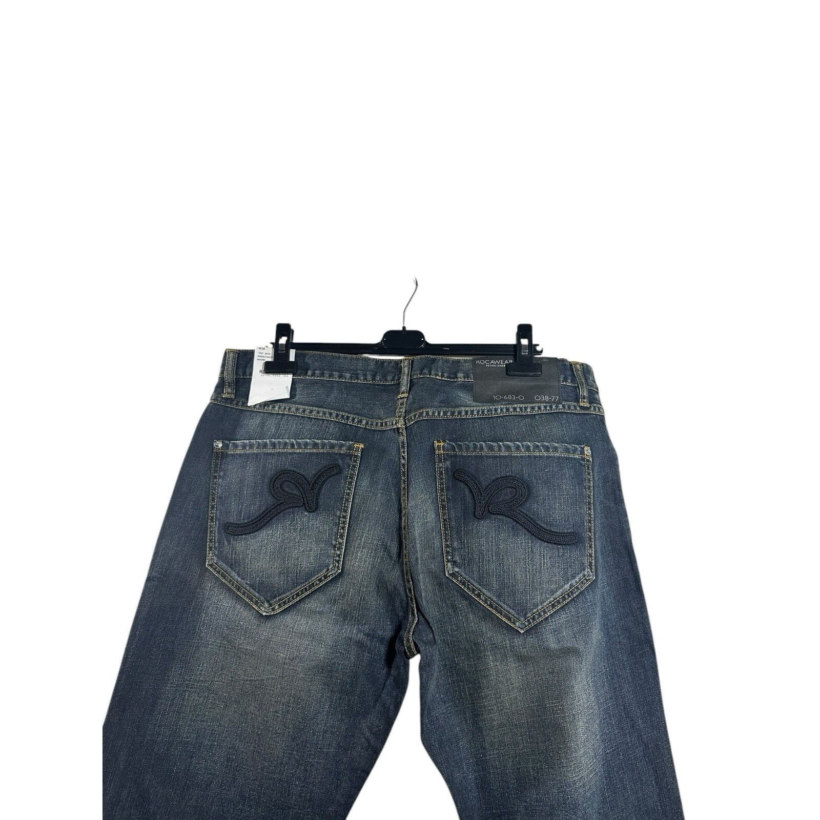 Rocawear Vintage Y2K Rocawear Jeans Mens Denim Baggy Hip Hop Indigo W Size US 38 / EU 54 - 4 Thumbnail