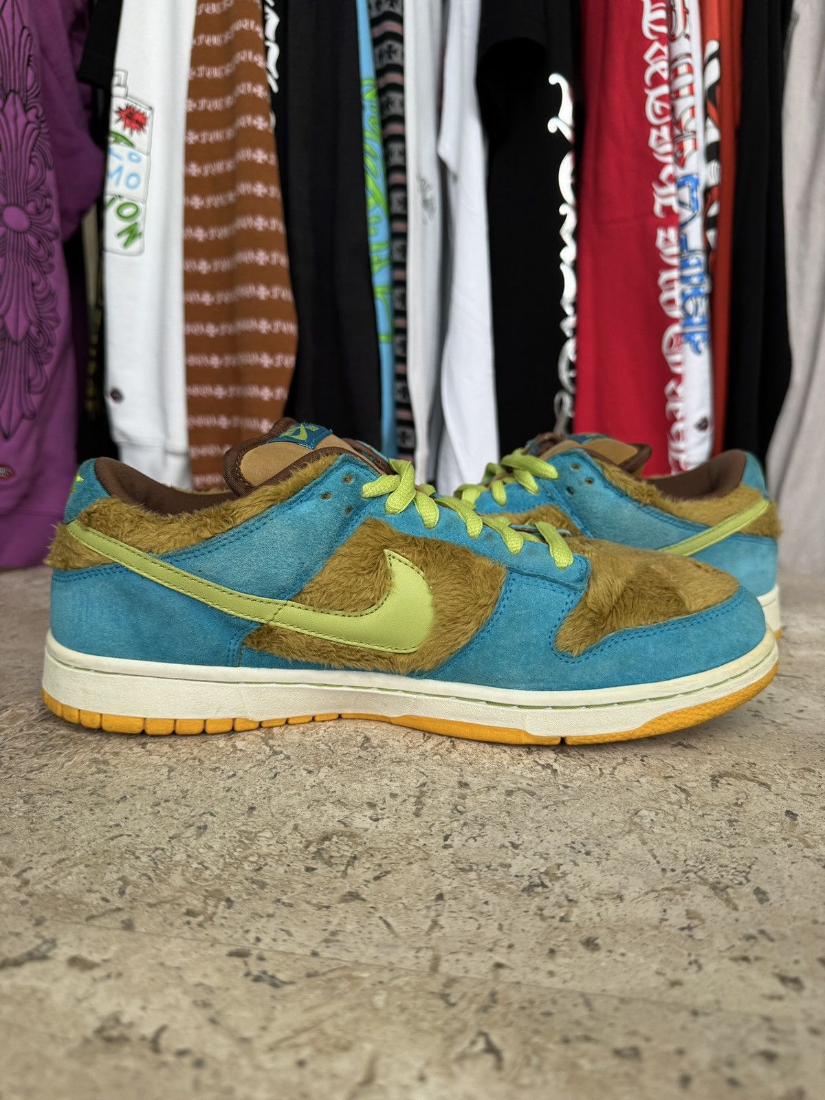 Nike SB Nike SB Dunk Low Baby Bear Size US 11 / EU 44 - 10 Thumbnail