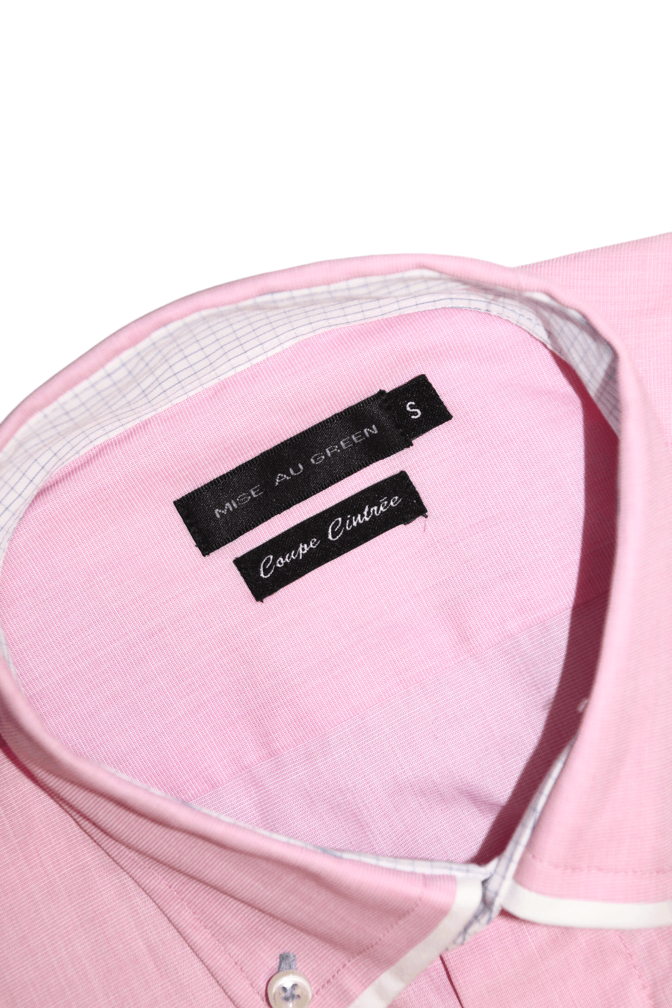 Other Mise Au Green Coupe Cintree Organic Cotton Casual Shirt Size US S / EU 44-46 / 1 - 7 Thumbnail