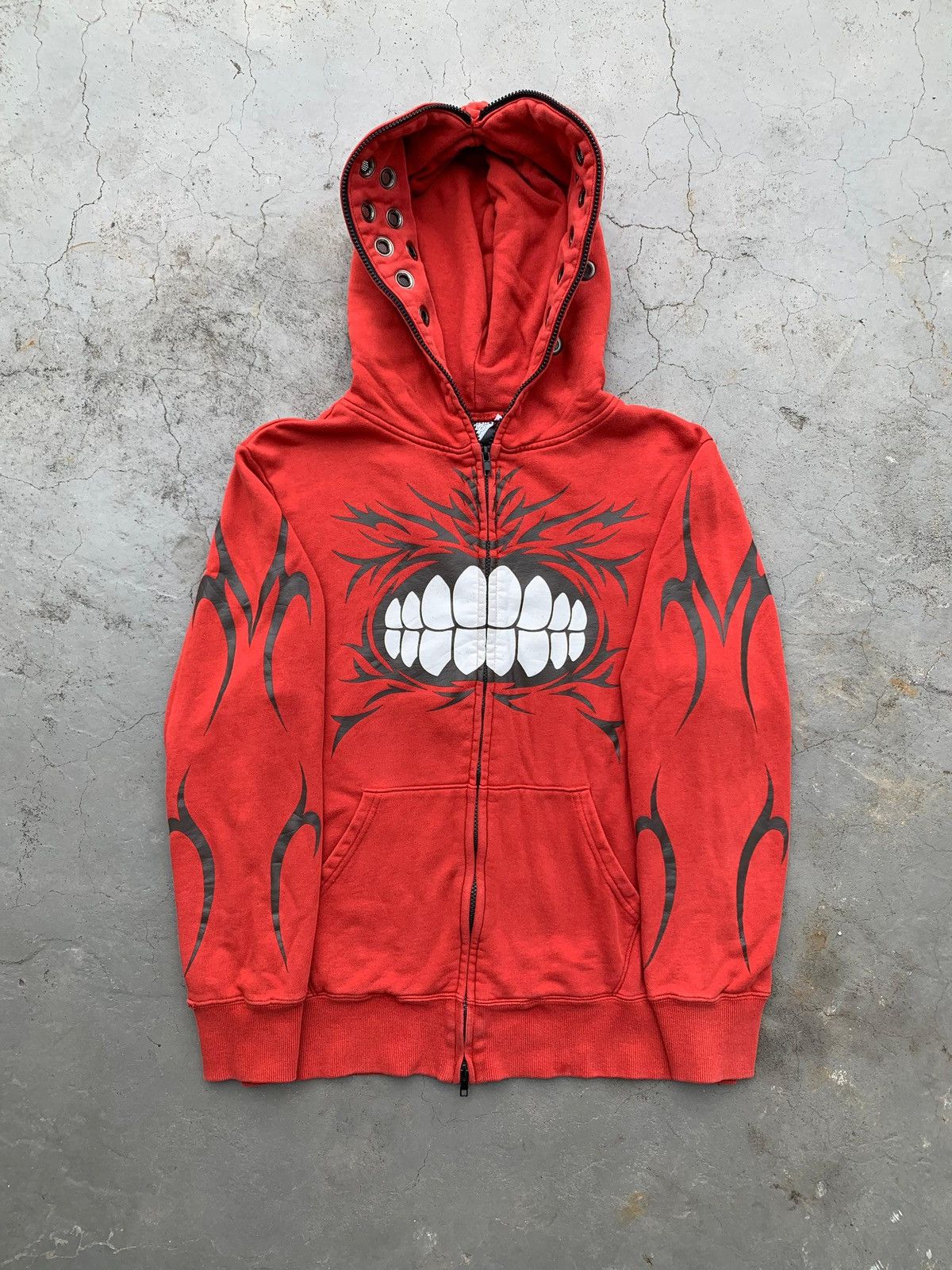 Japanese Brand Studio696 japan opium tribal hoodie Size US XXS / EU 40 - 1 Thumbnail