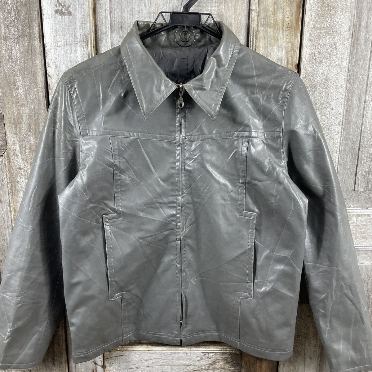 Vintage Vintage Sweet Orr Worker Leather Jacket Size US M / EU 48-50 / 2 - 3 Thumbnail