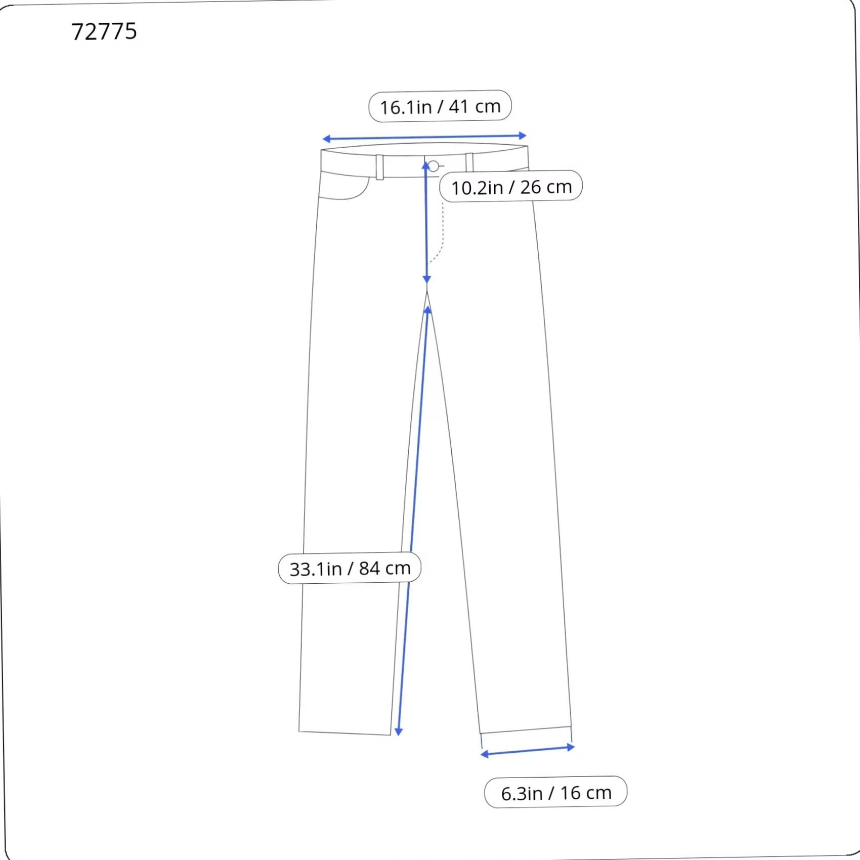 Diesel Diesel Kakee Slim-Carrot 0802A Jeans Men W29/L32 Blue Logo Button Fly Slim Size US 29 - 3 Thumbnail